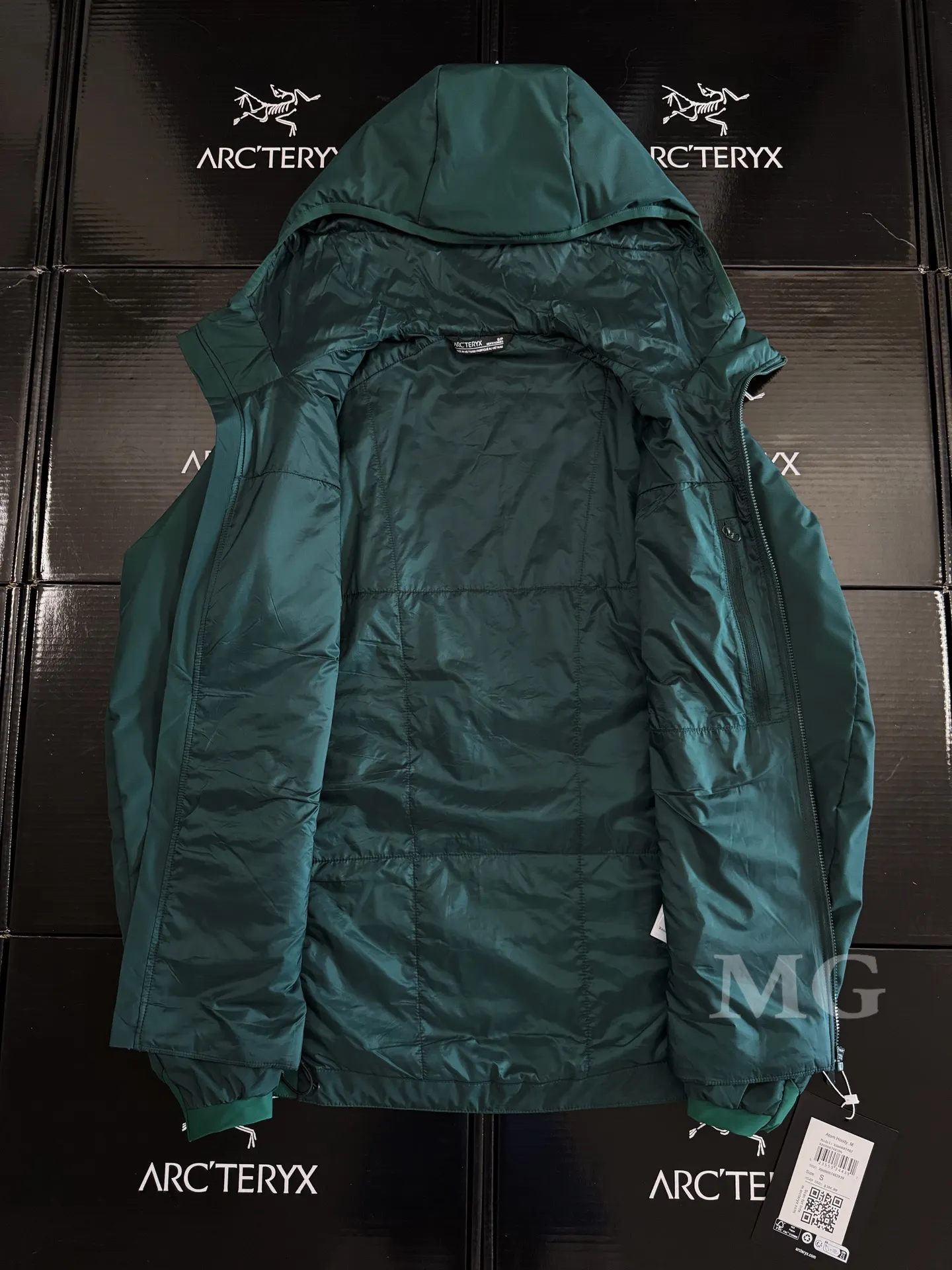 Atom SL Hoody Lightweight Insulated Jacket D36020938 — view 3
