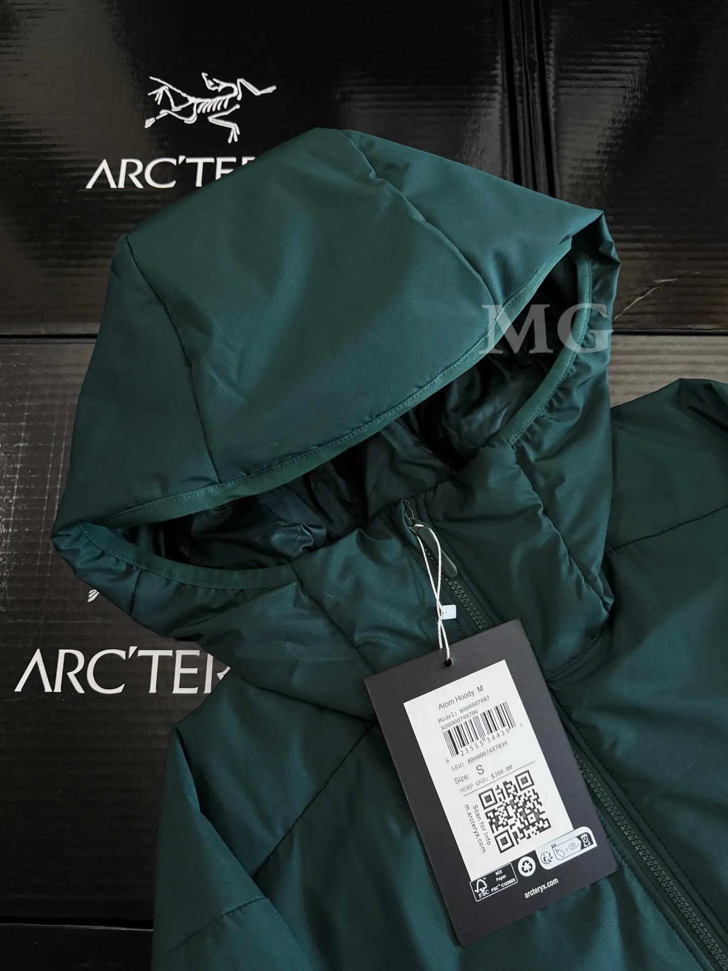 Atom SL Hoody Lightweight Insulated Jacket D36020938 — view 5
