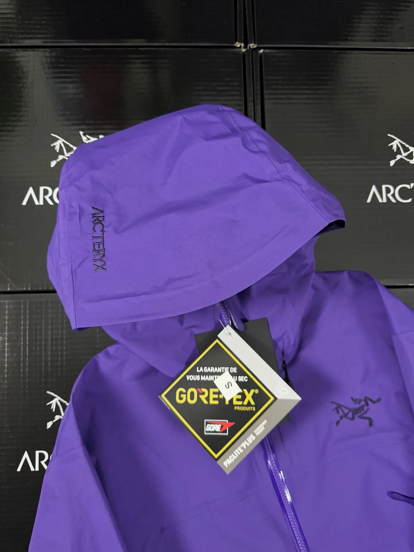 Beta Lightweight GORE-TEX Hooded Jacket D36020716 — view 3