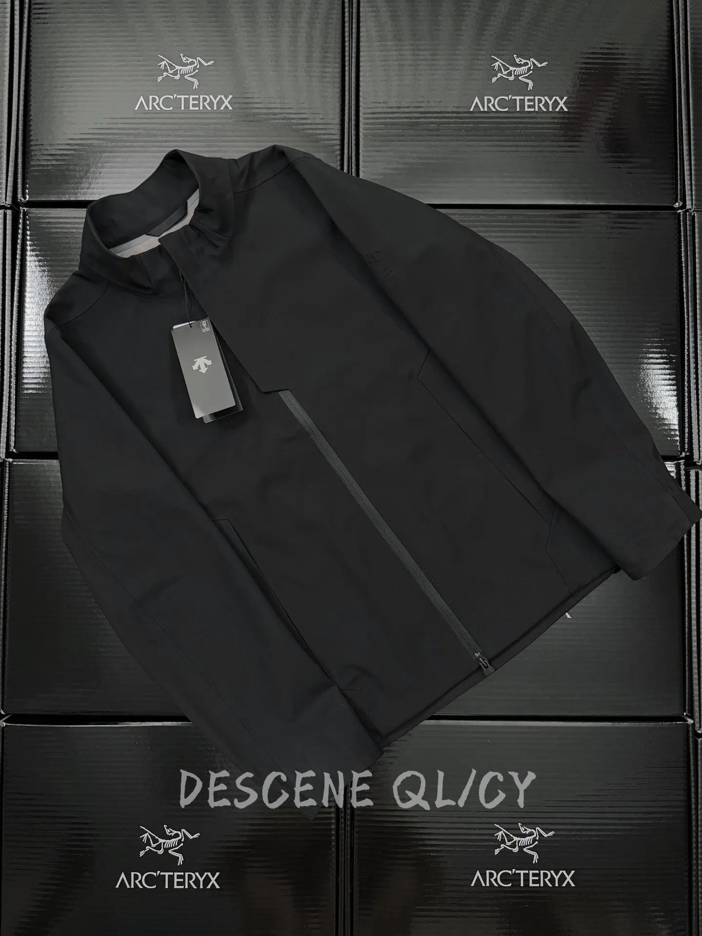 Dualis Commuter Water-Repellent Woven Jacket D36020849 — view 3