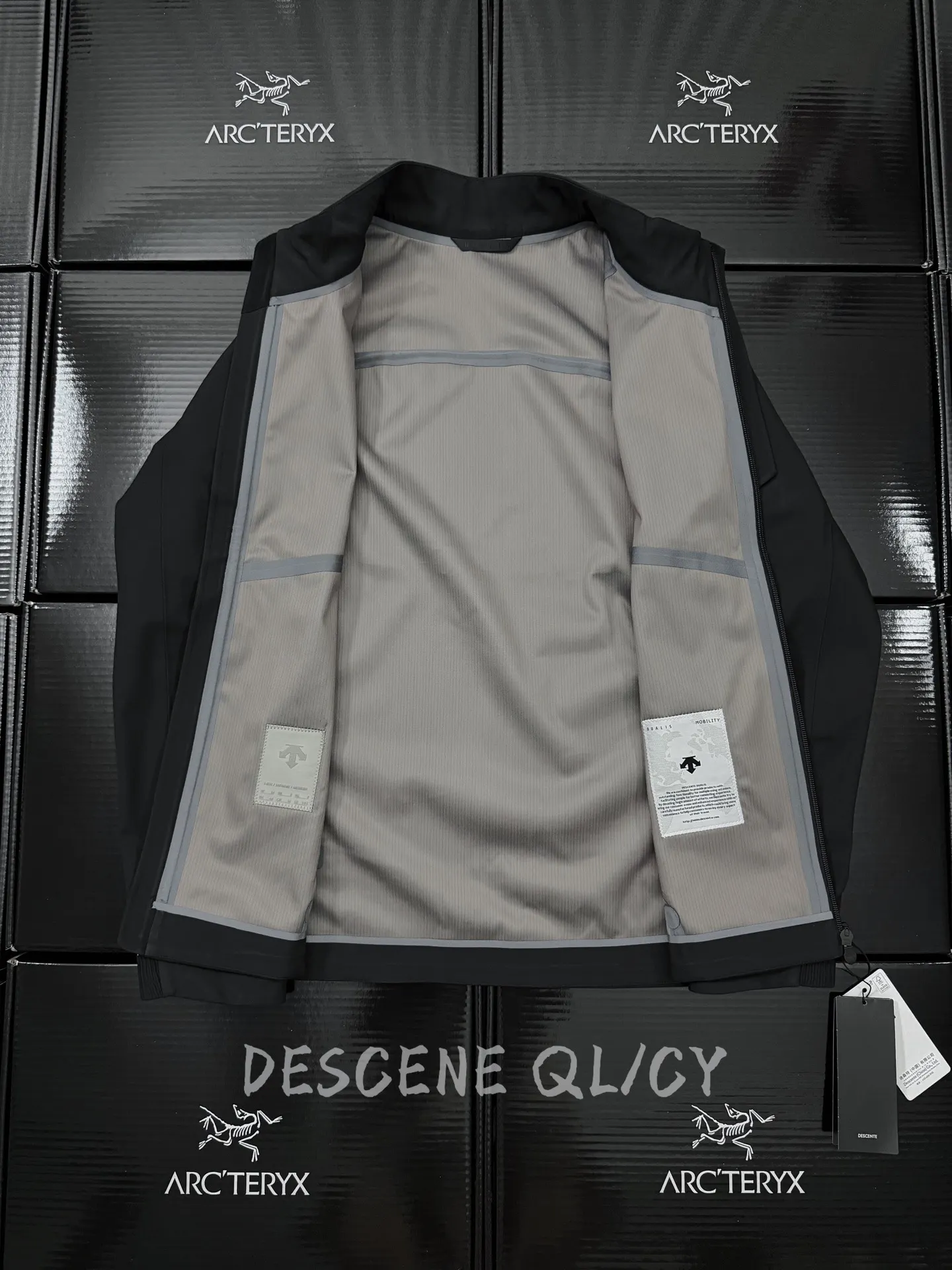 Dualis Commuter Water-Repellent Woven Jacket D36020849 — view 7