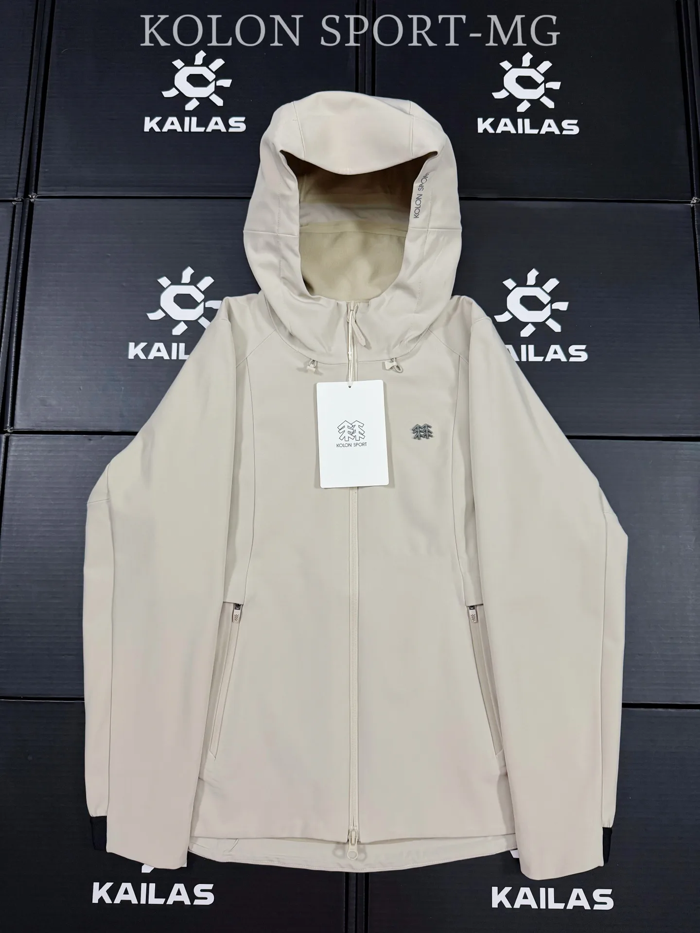 Kolon Sport Graphene Hooded Softshell Jacket D37020769