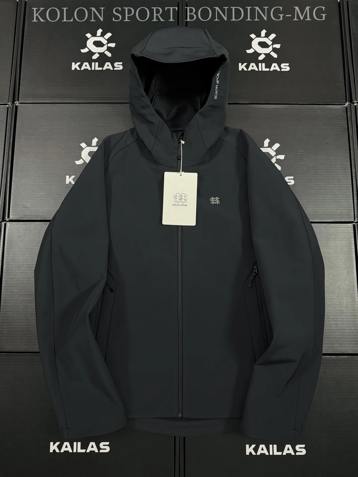 KOLON SPORT Hooded Softshell Outdoor Jacket D38020751 — view 2