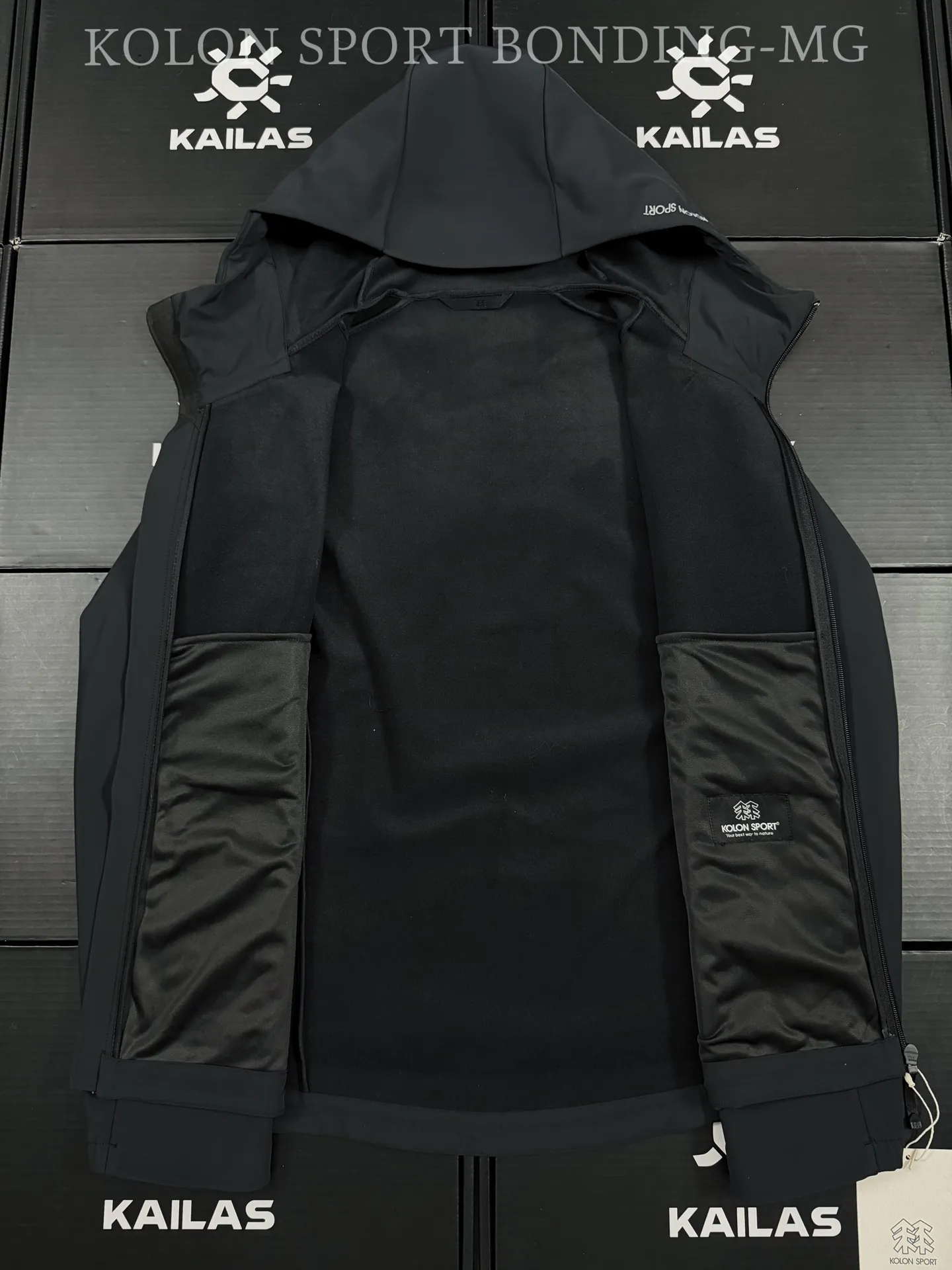 KOLON SPORT Hooded Softshell Outdoor Jacket D38020751 — view 8