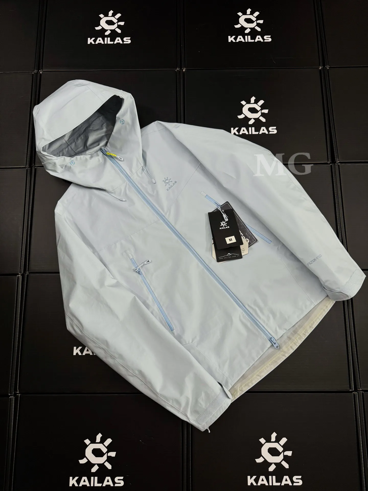 Bogda LT Waterproof Hooded Hardshell Jacket D39020931 — view 2