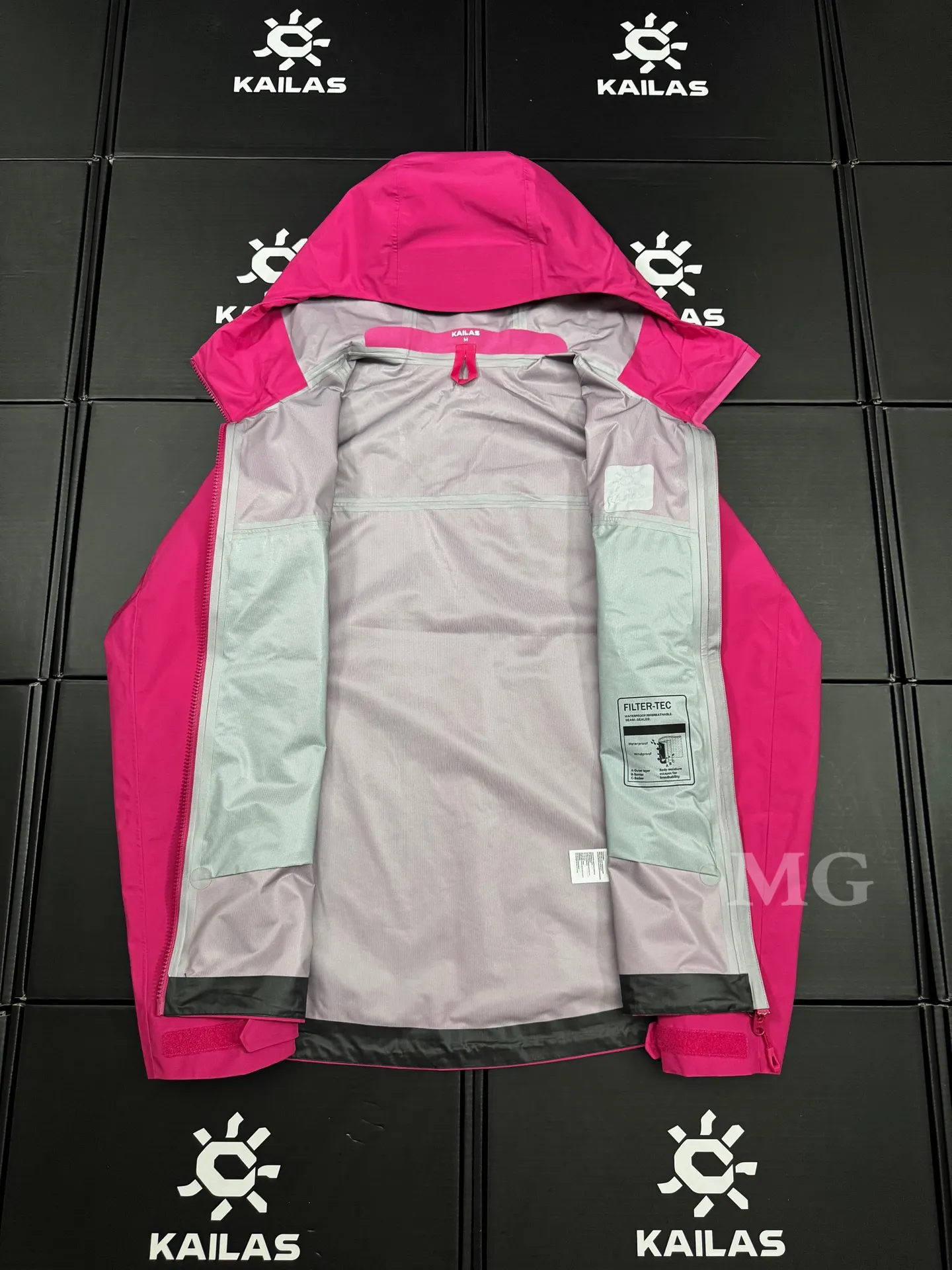 Bogda LT Waterproof Hooded Hardshell Jacket D39020927 — view 3
