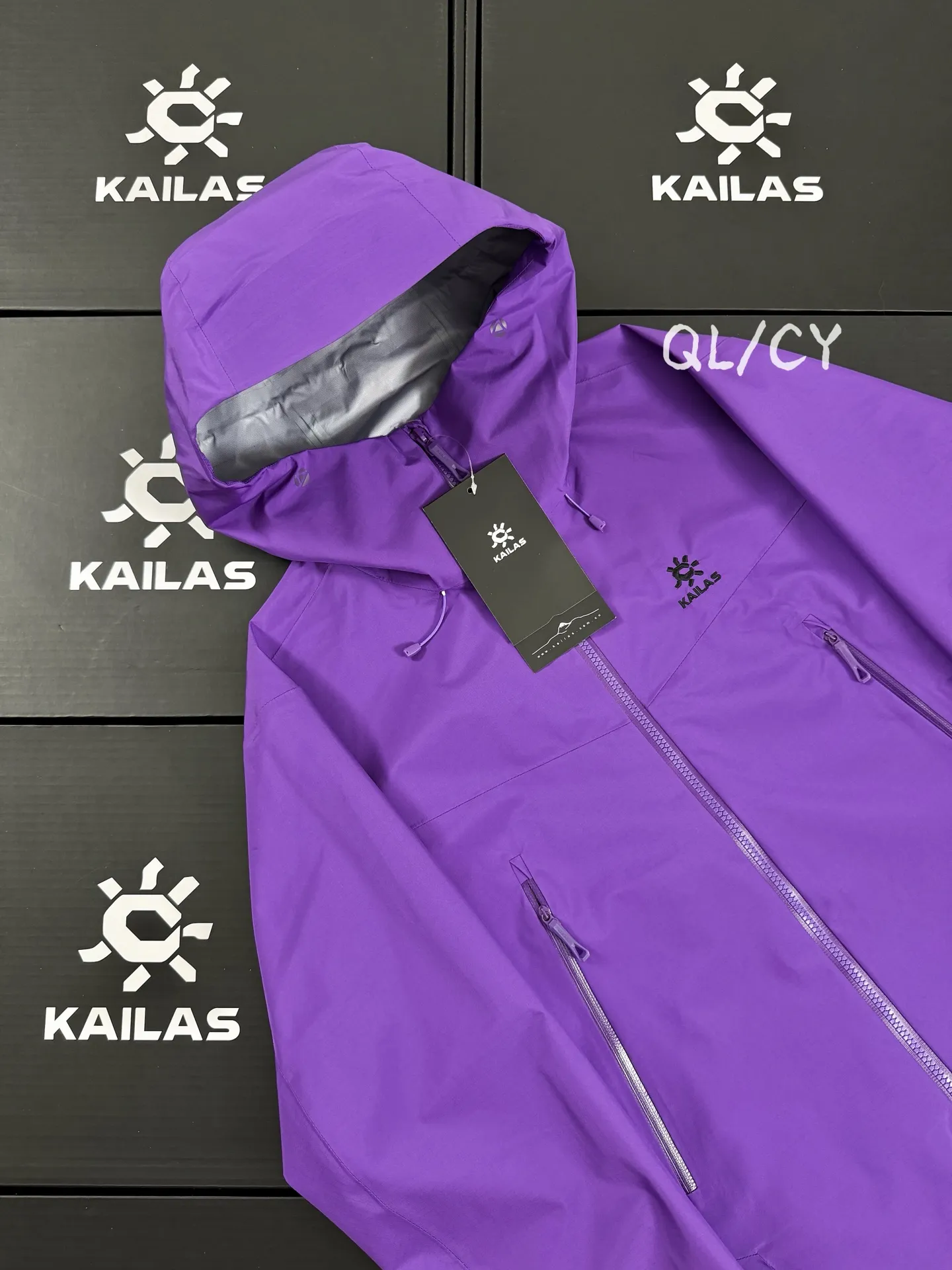 Bogda LT Waterproof Hardshell Hooded Jacket D39020925 — view 2