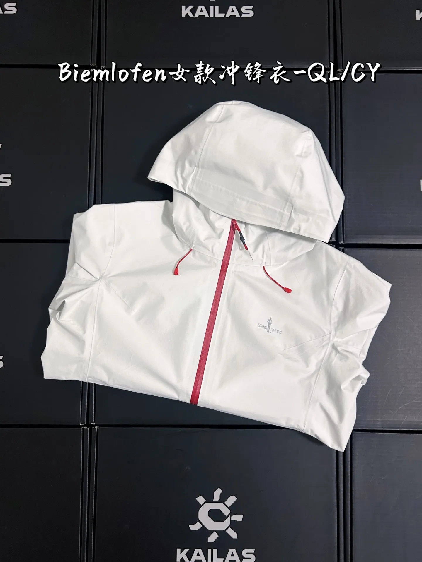 Waterproof Hooded Shell Jacket D40020863 — view 2