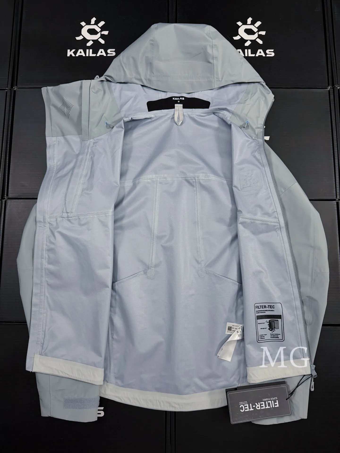 Kailas Filtertec Lightweight Waterproof Shell Jacket D40020756 — view 7
