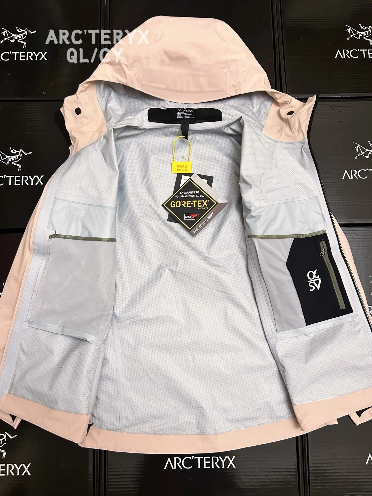 Alpha SV GORE-TEX Hooded Shell Jacket D42020880 — view 9