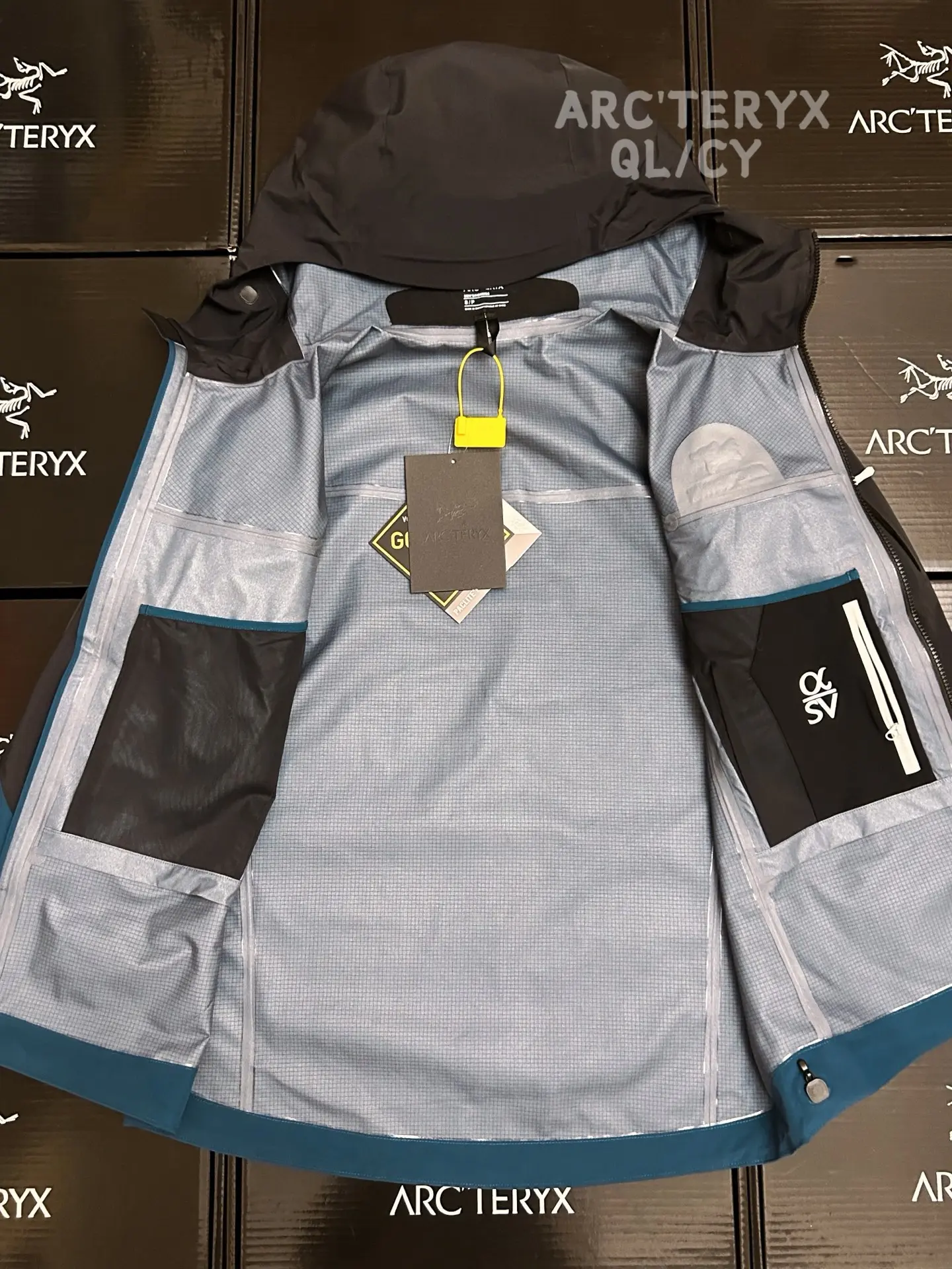 Alpha SV GORE-TEX Hooded Shell Jacket D42020881 — view 9