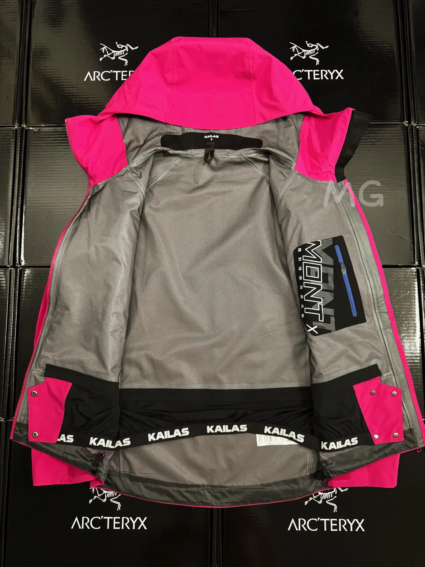 KAILAS MONT-X Waterproof Hardshell Hooded Jacket D43020828 — view 7