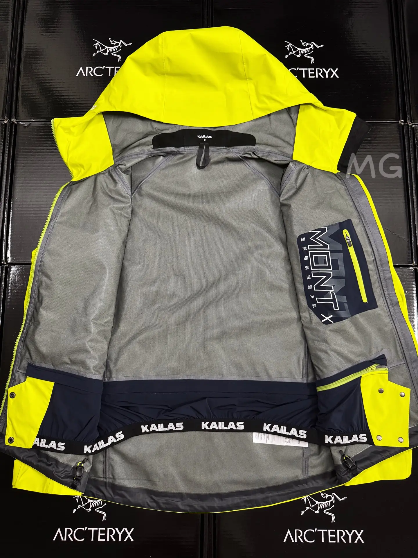 MONT-X Waterproof Hardshell Mountain Jacket D43020829 — view 6