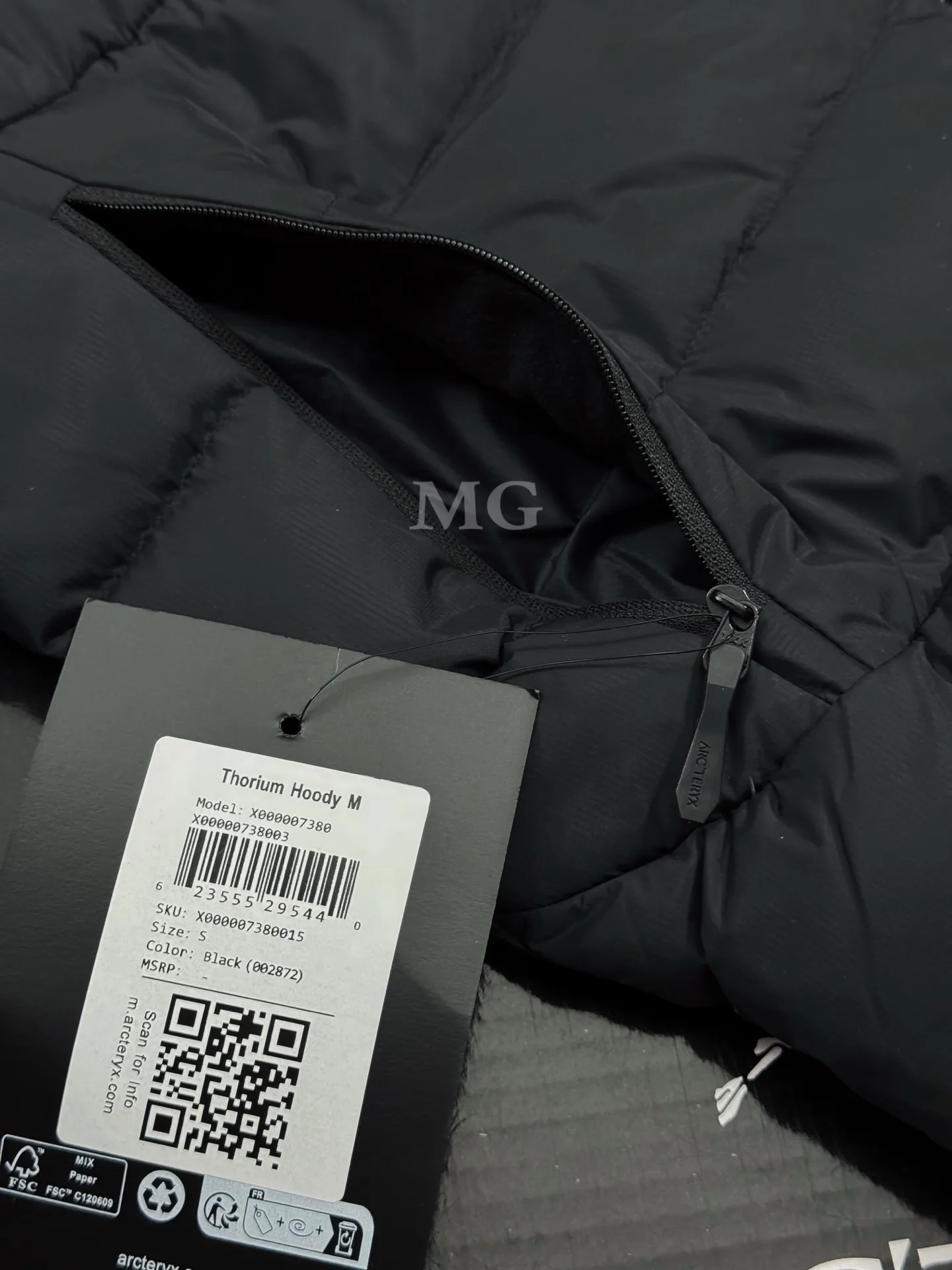 Thorium Hooded Down Puffer Jacket D43020639 — view 5