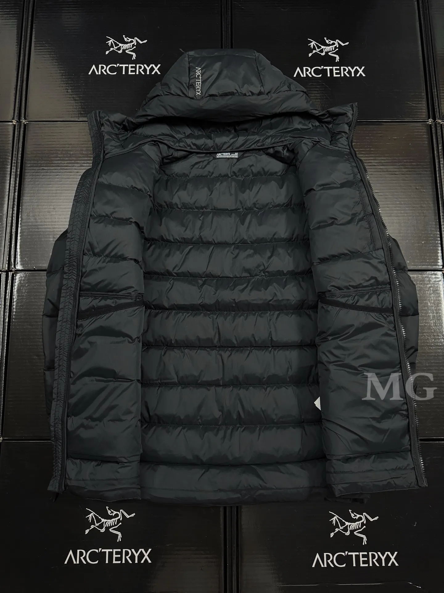 Thorium Hooded Down Puffer Jacket D43020639 — view 7