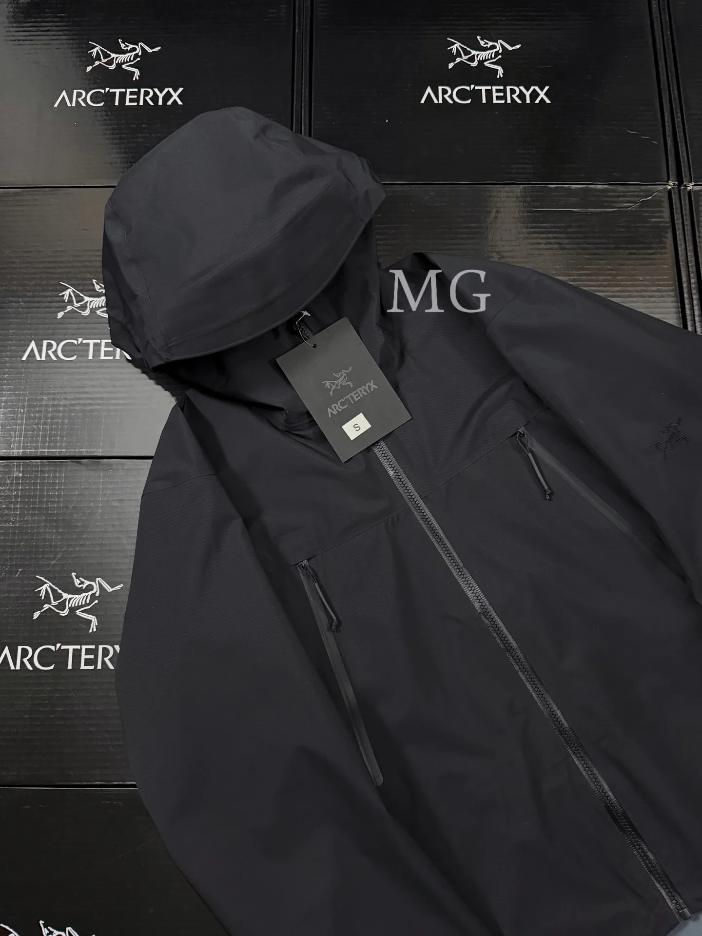 Alpha LT GORE-TEX Hooded Shell Jacket D43020817 — view 2