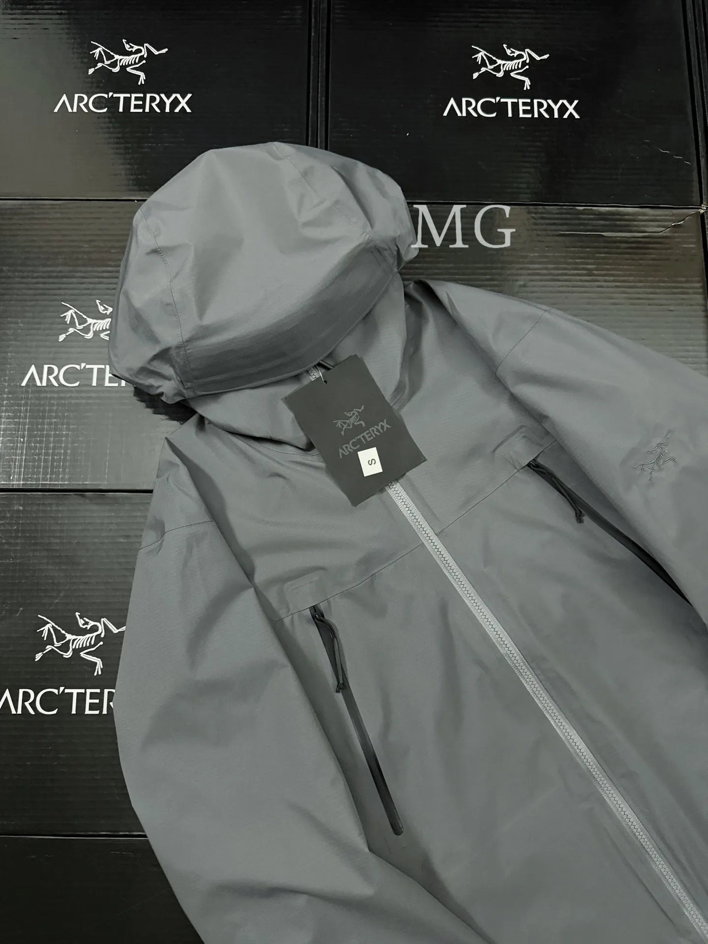 Alpha LT GORE-TEX Hooded Shell Jacket D43020818 — view 3