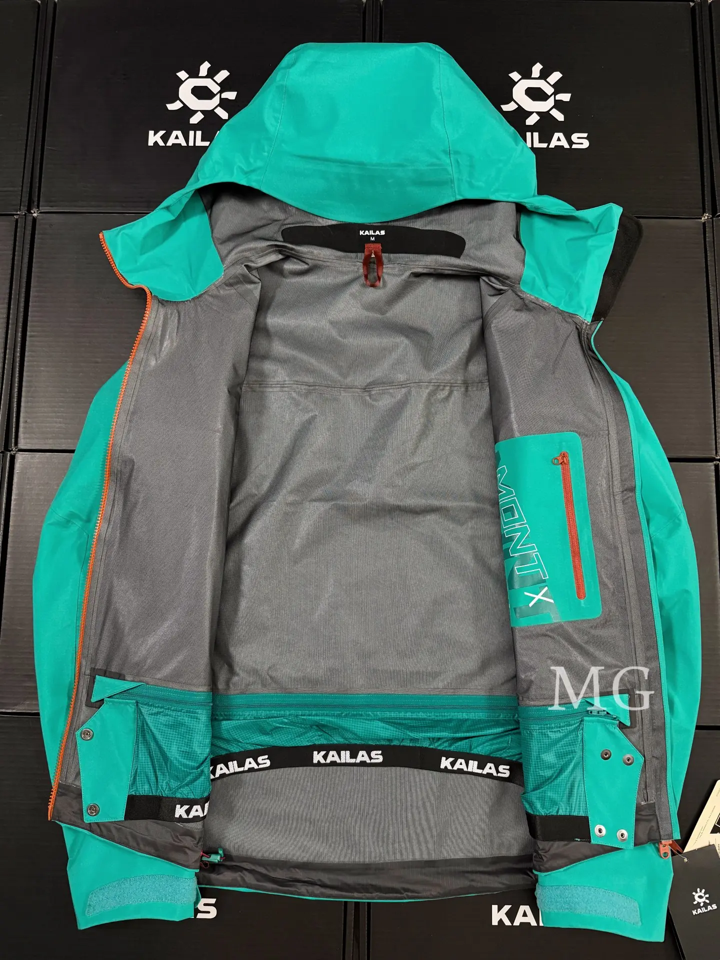 MONT-X Waterproof Hardshell Mountain Jacket D44020766 — view 8