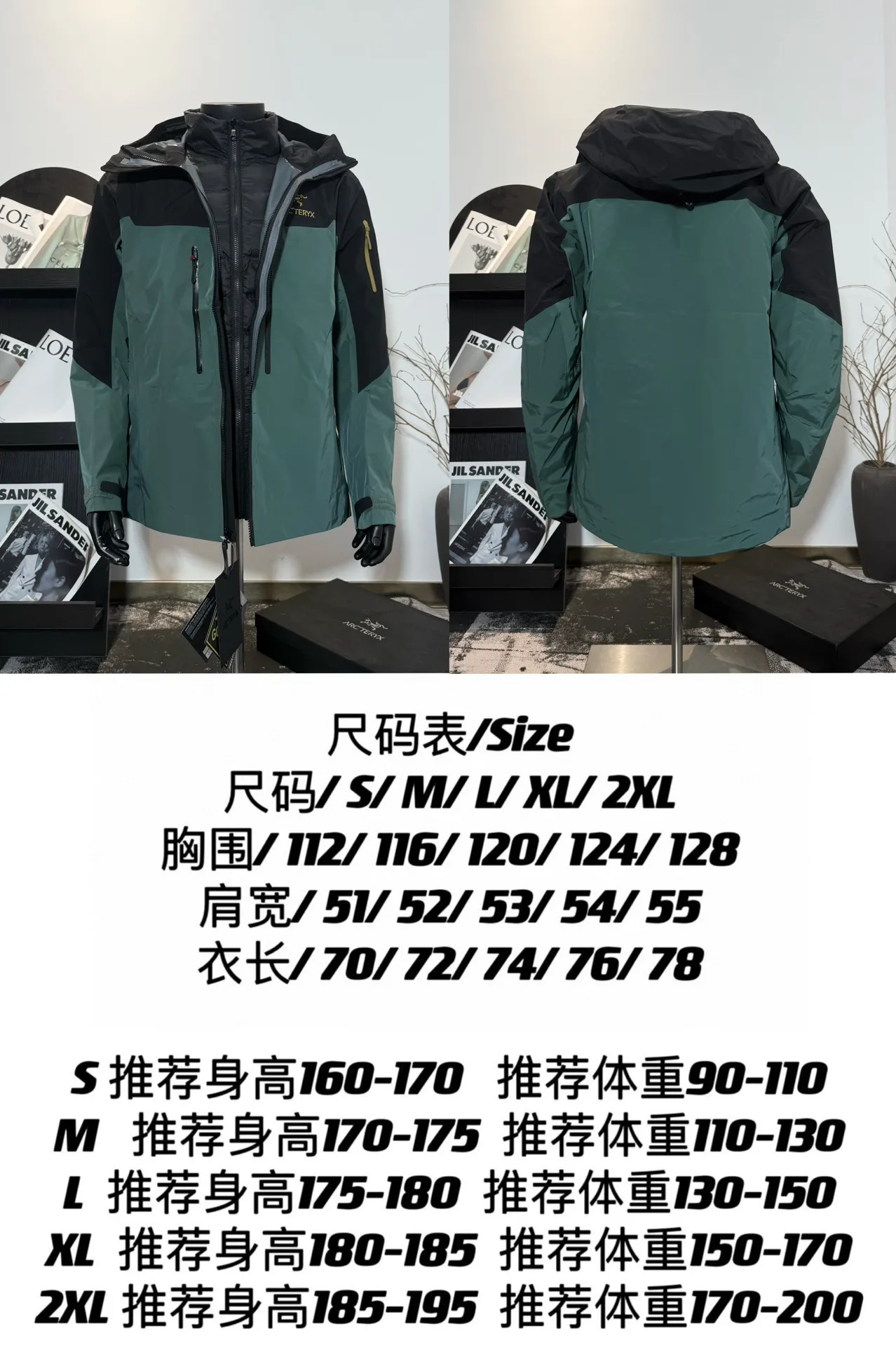 Alpha SV 3-in-1 GORE-TEX Down Jacket D48020699 — view 17