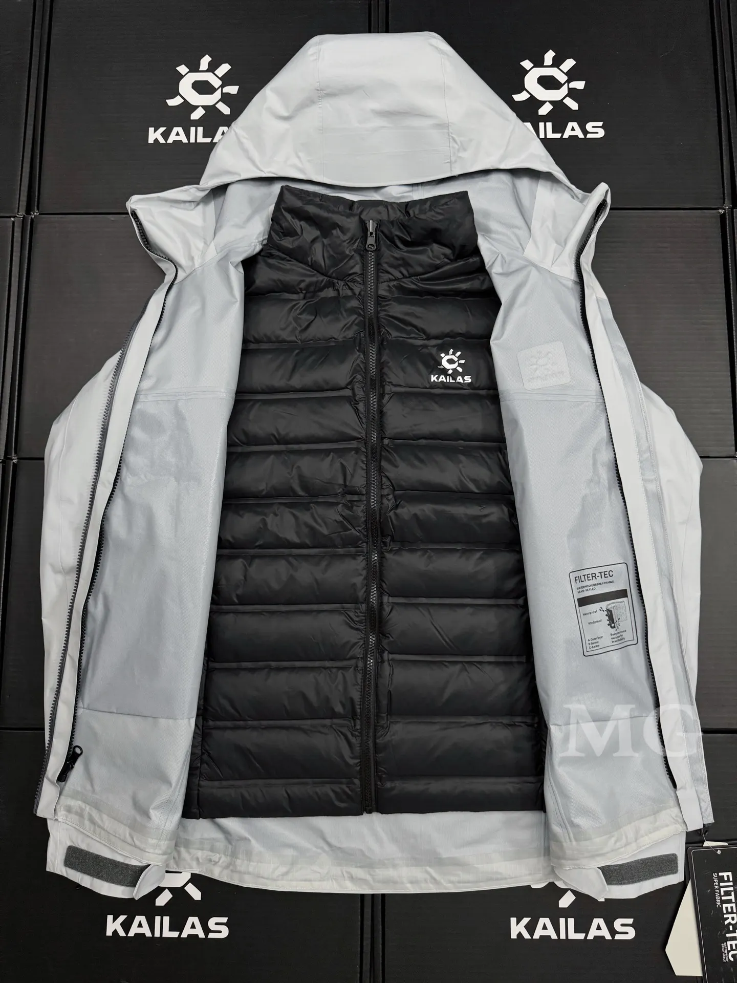 Bogda 3-in-1 Waterproof Down Jacket D48020960 — view 7