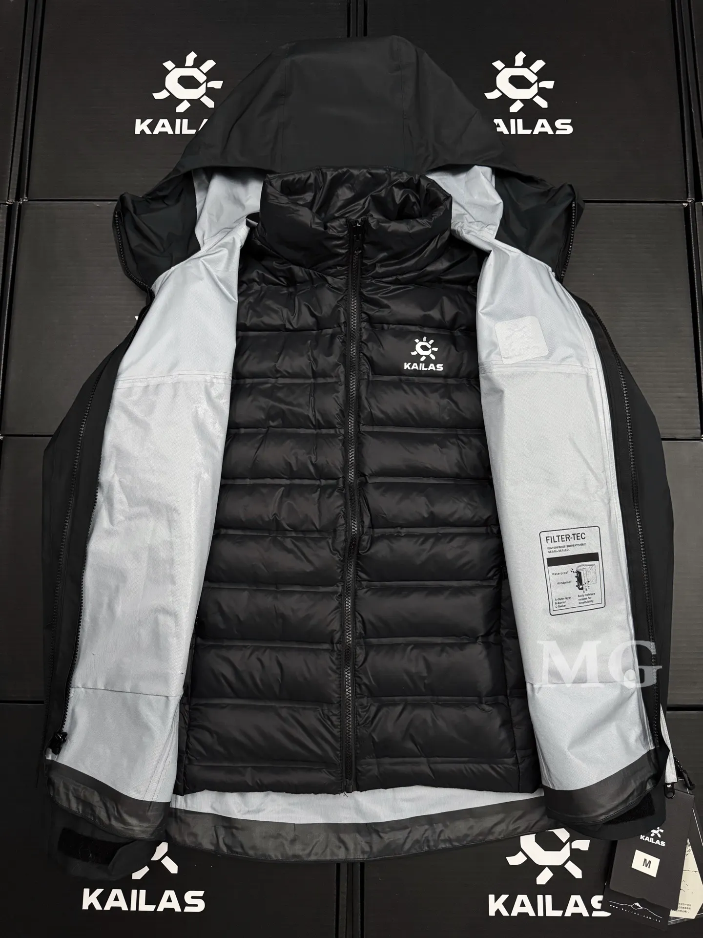 Bogda 3-in-1 Waterproof Down Jacket D48020958 — view 8