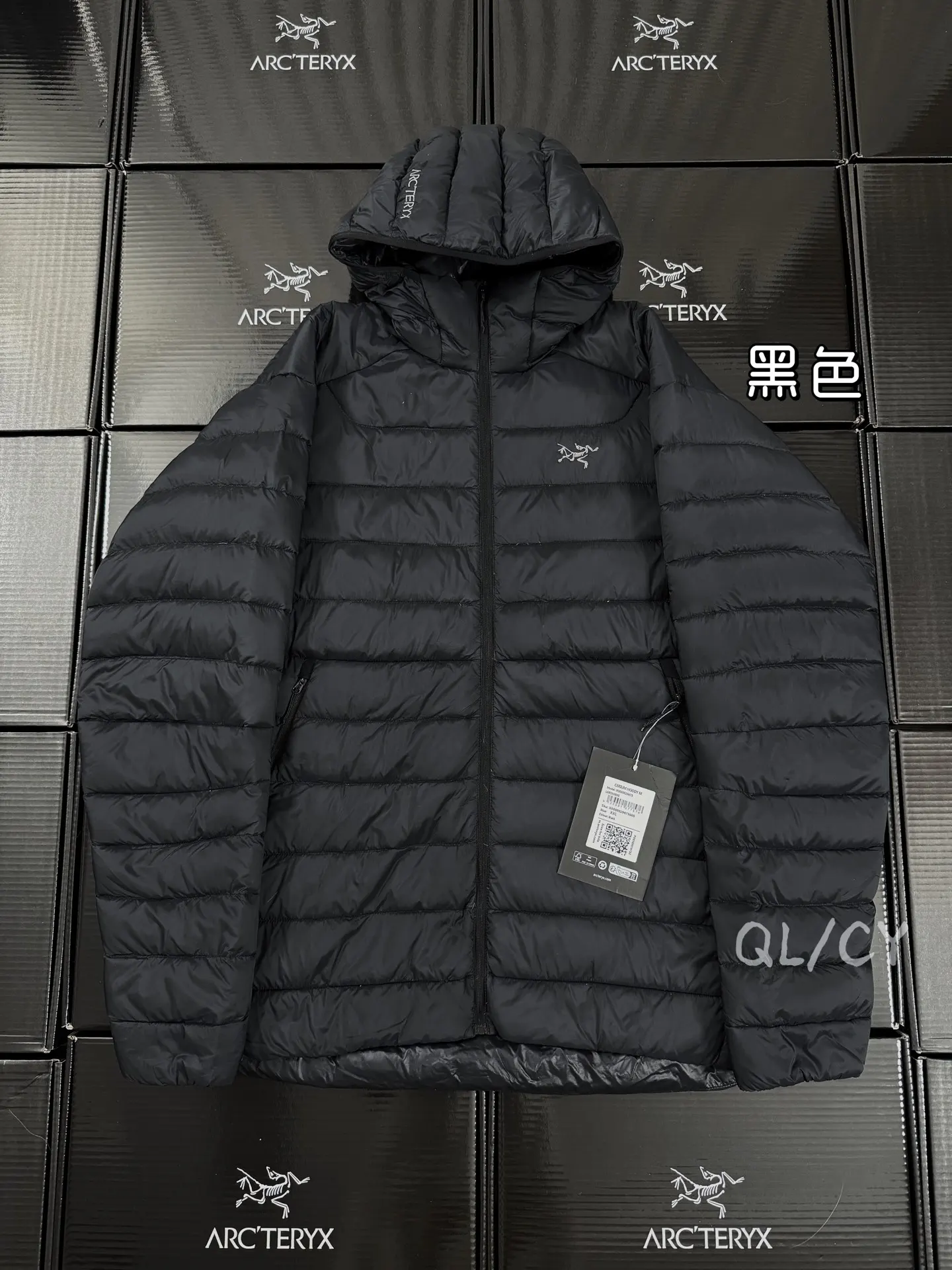 Cerium Hooded Down Puffer Jacket D52020953