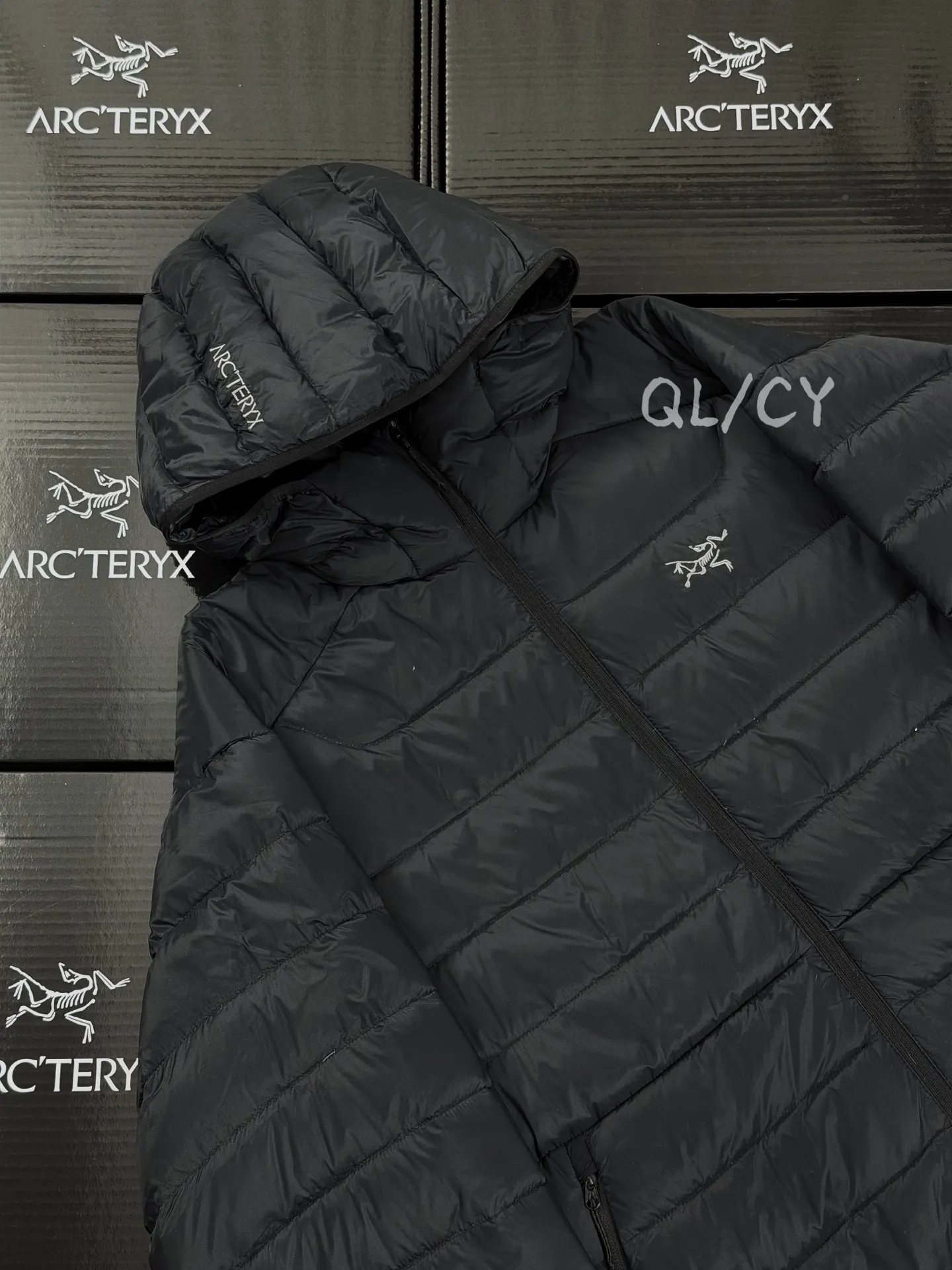 Cerium Hooded Down Puffer Jacket D52020953 — view 2