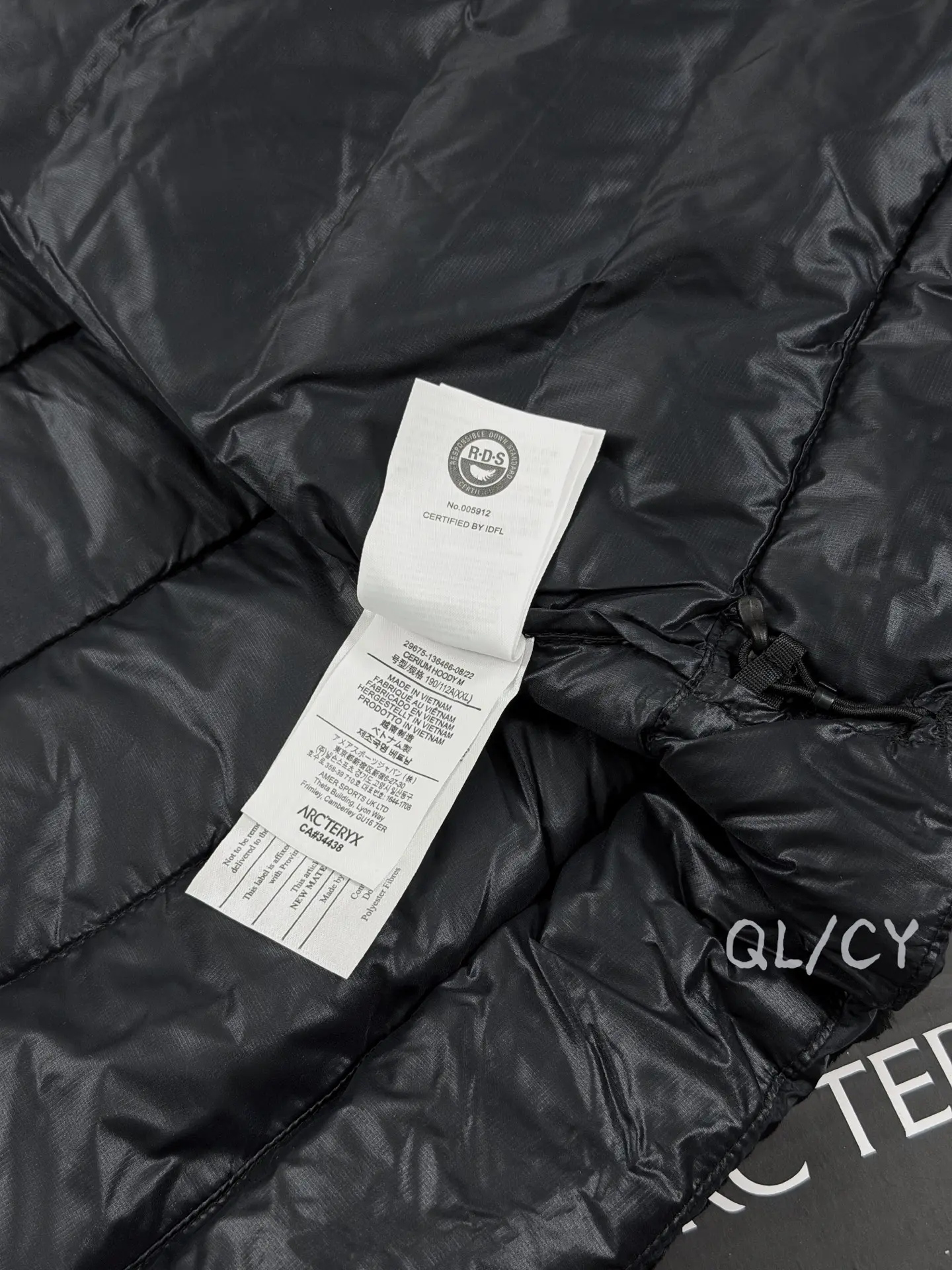 Cerium Hooded Down Puffer Jacket D52020953 — view 9
