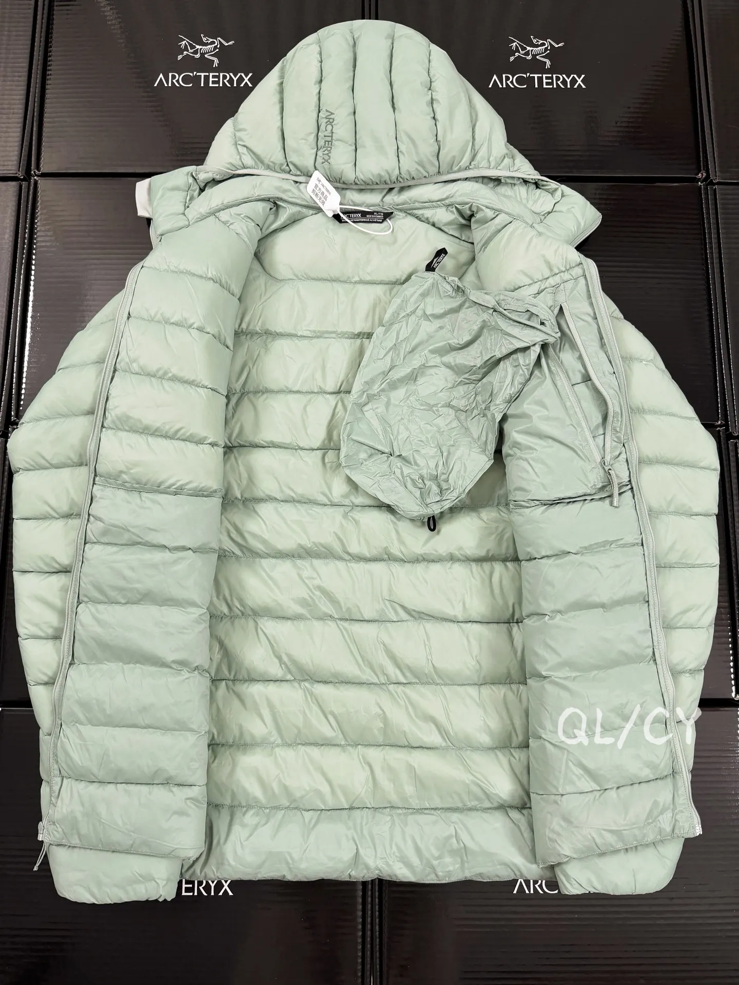 Cerium Hooded Down Puffer Jacket D52020955 — view 8