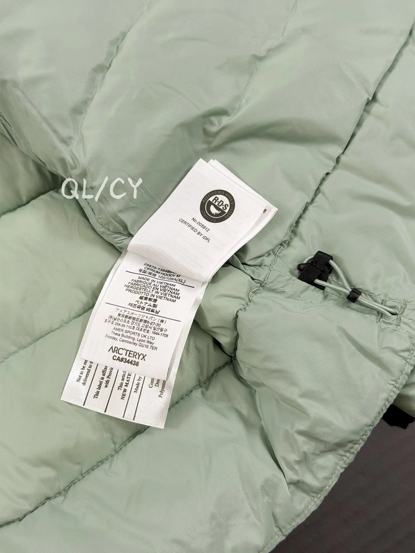 Cerium Hooded Down Puffer Jacket D52020955 — view 9