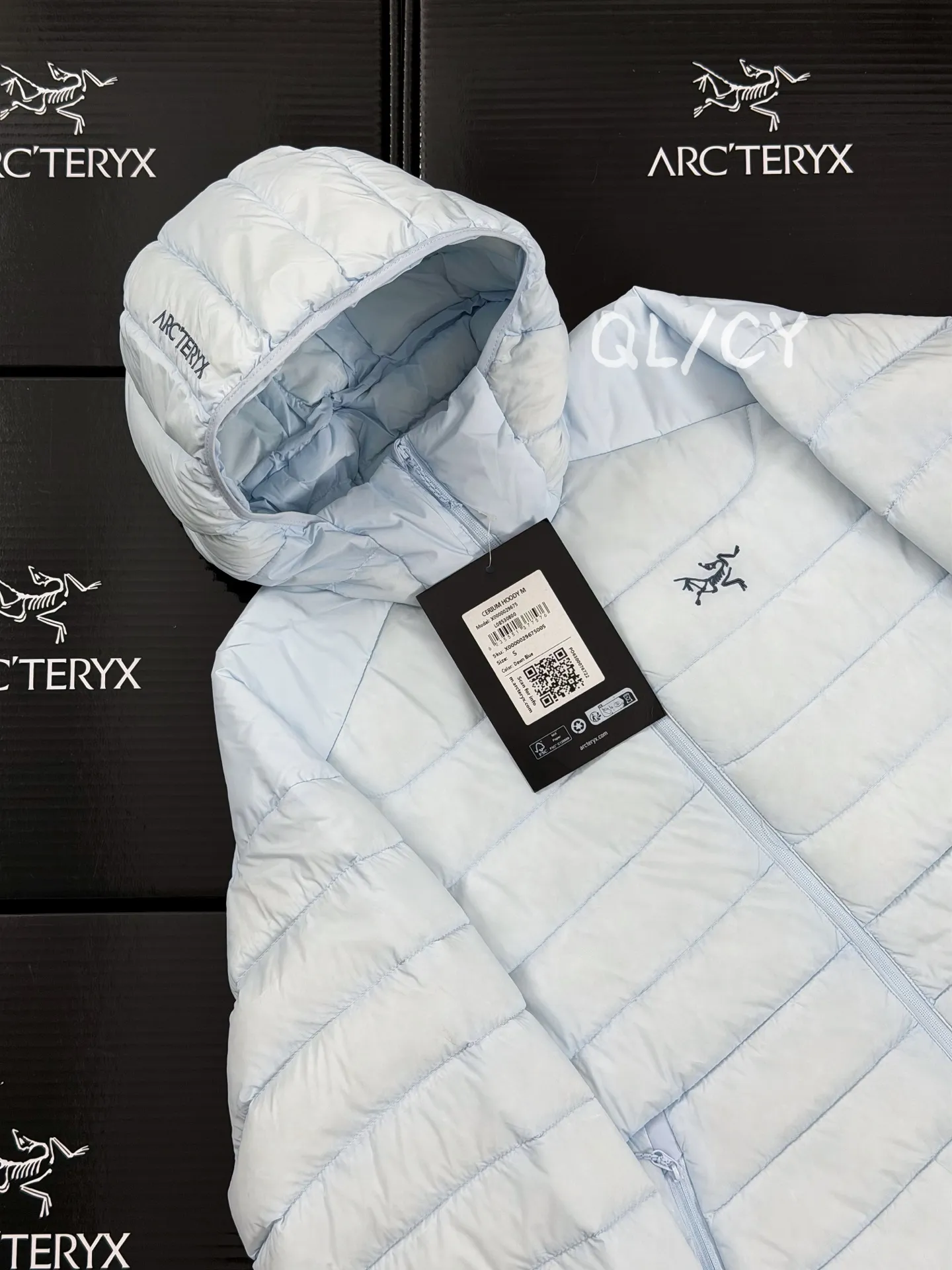 Cerium Hooded Down Puffer Jacket D52020954 — view 2