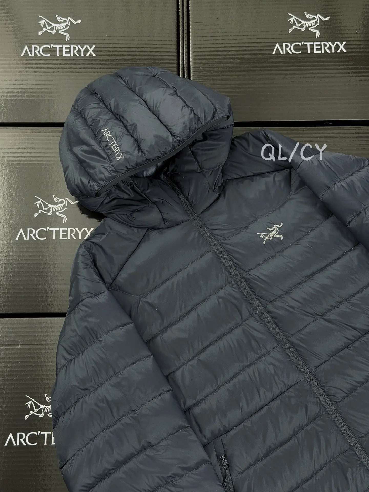 Cerium Hooded Down Puffer Jacket D52020957 — view 2