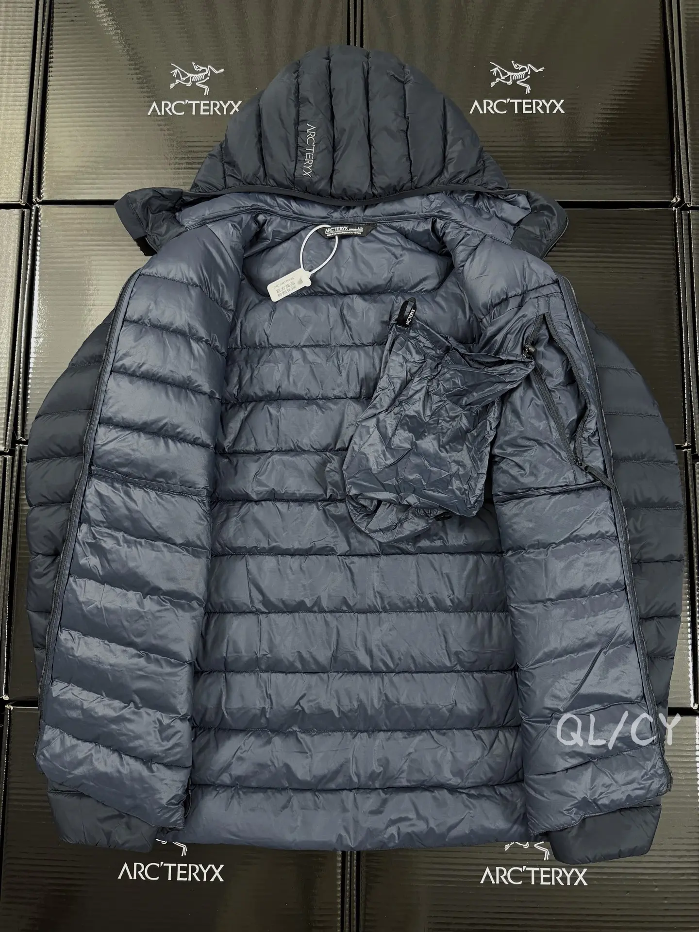Cerium Hooded Down Puffer Jacket D52020957 — view 8