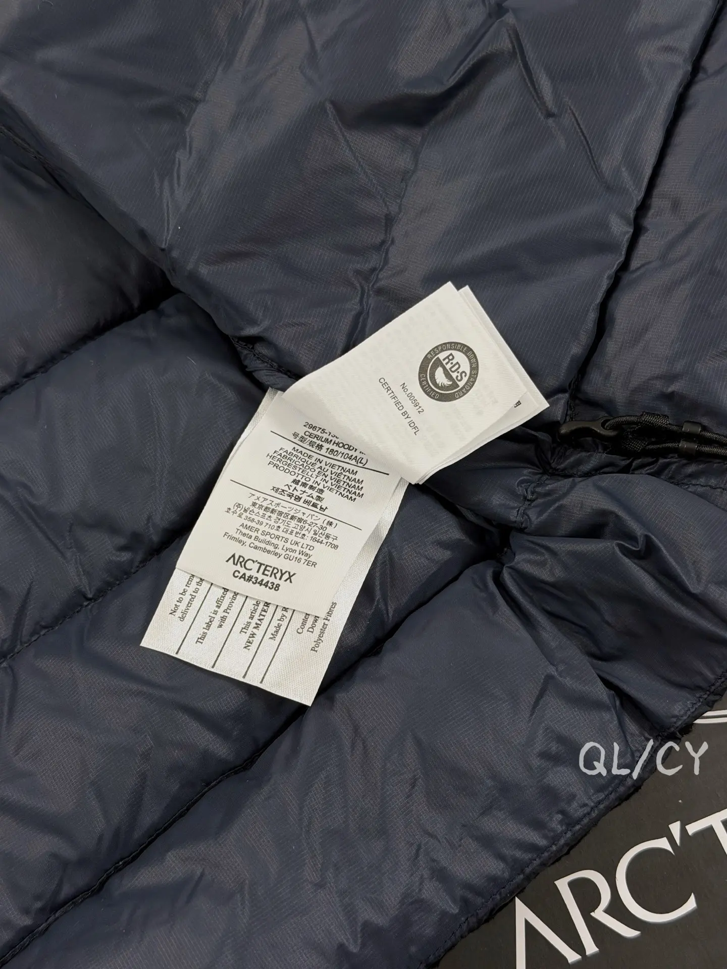 Cerium Hooded Down Puffer Jacket D52020957 — view 9