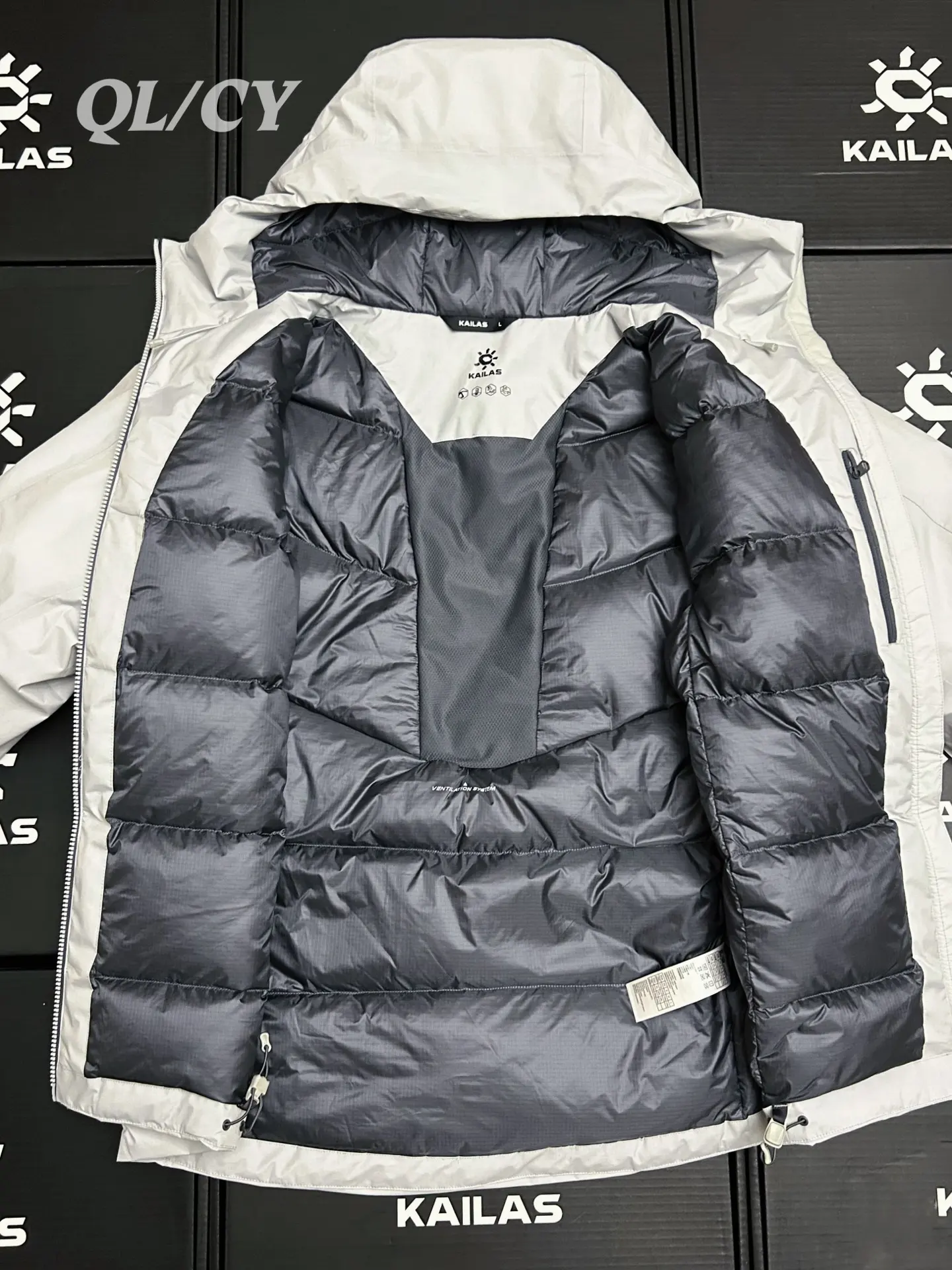Kailas Caucasus Filtertec Down-Filled Hardshell Jacket D55020728 — view 9