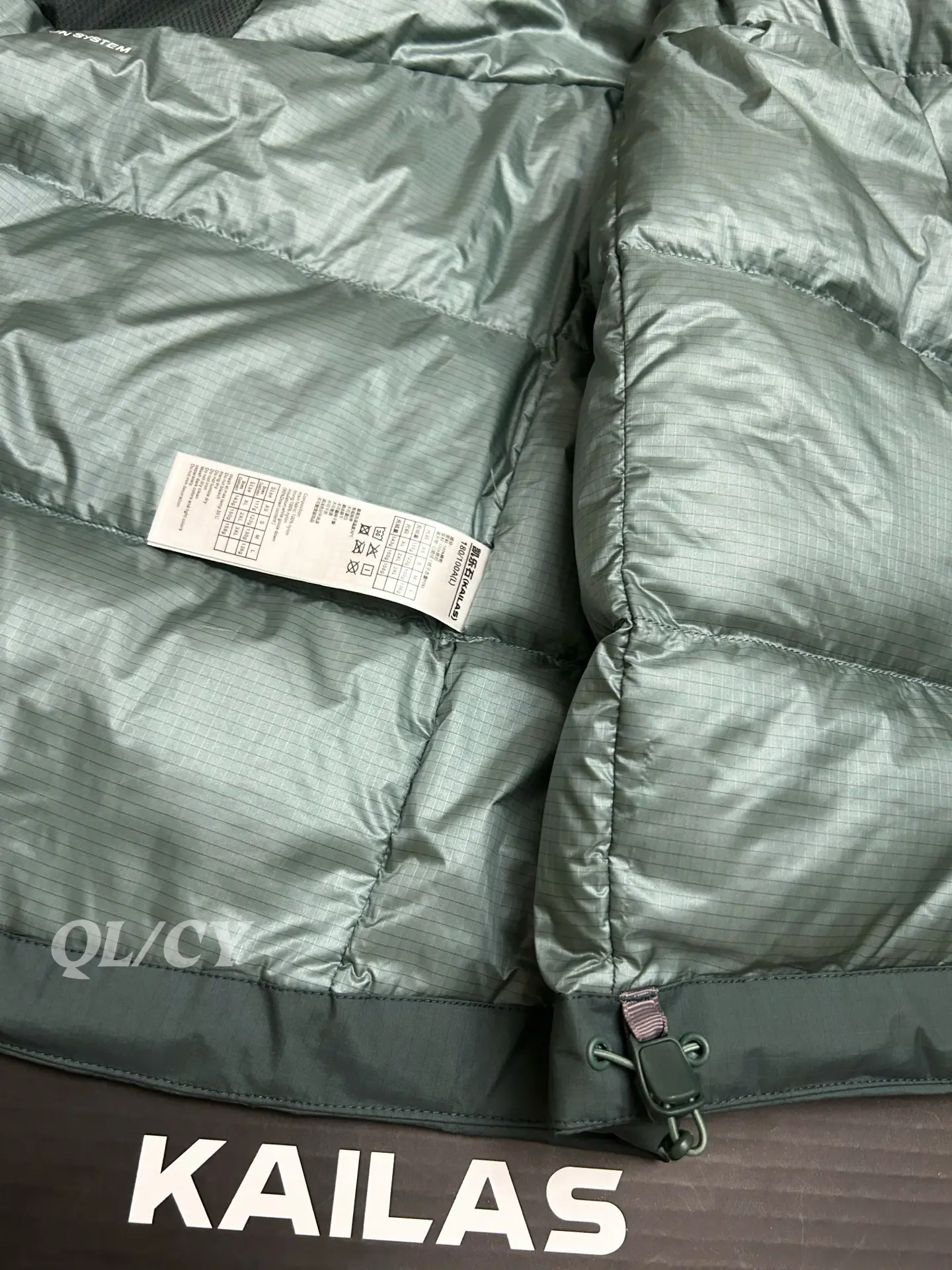 Kailas Caucasus Filtertec 3L Down-Filled Hardshell Jacket D55020730 — view 6