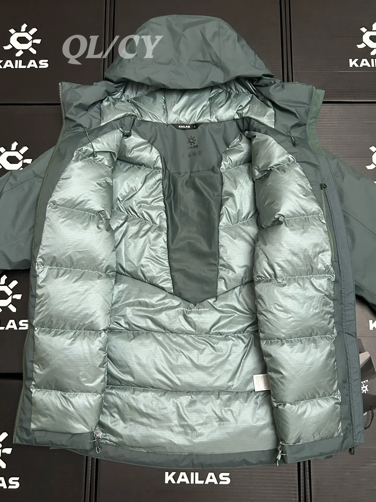 Kailas Caucasus Filtertec 3L Down-Filled Hardshell Jacket D55020730 — view 9