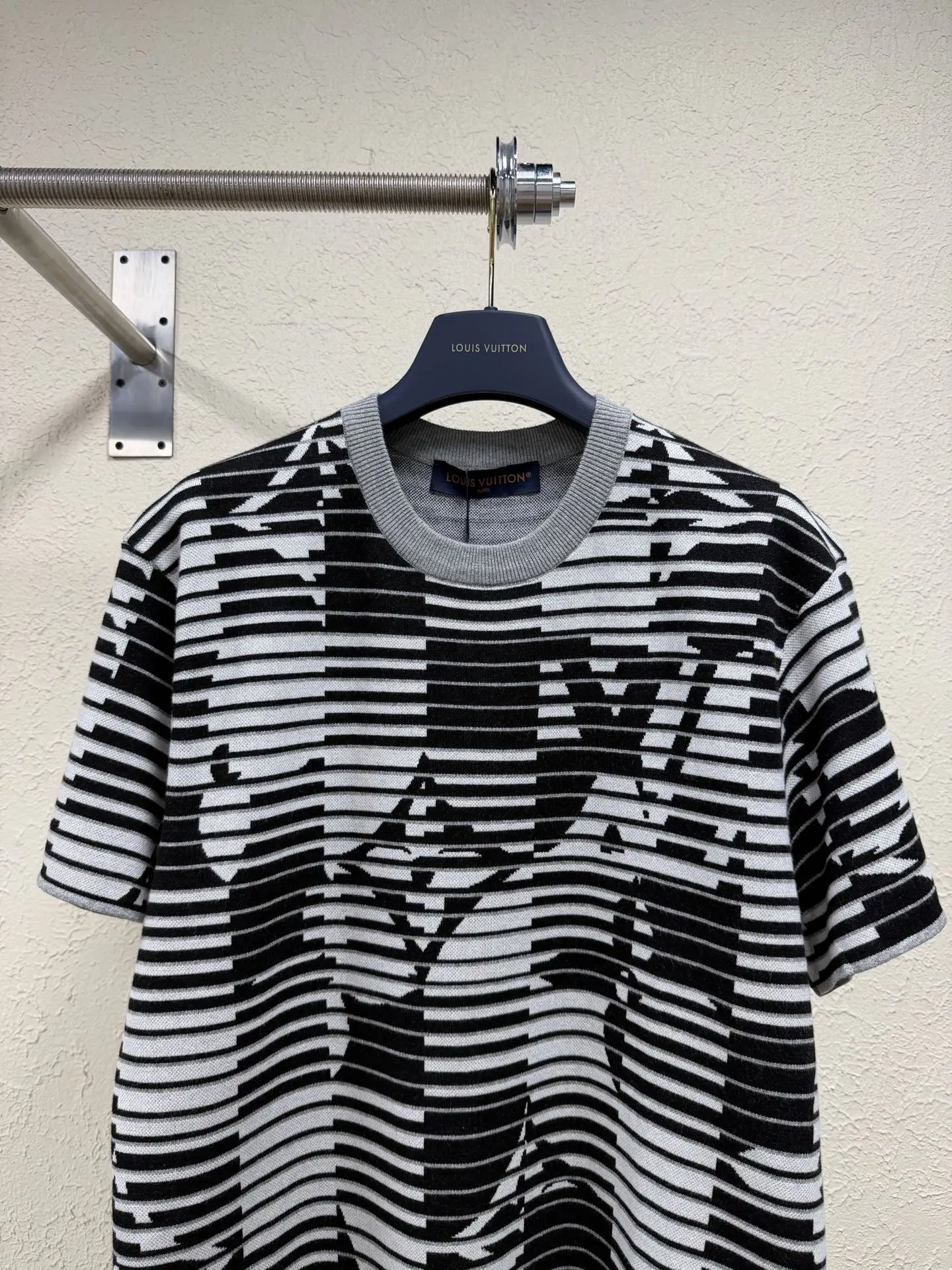 Monogram Jacquard Knit T-Shirt D24519092 — view 3