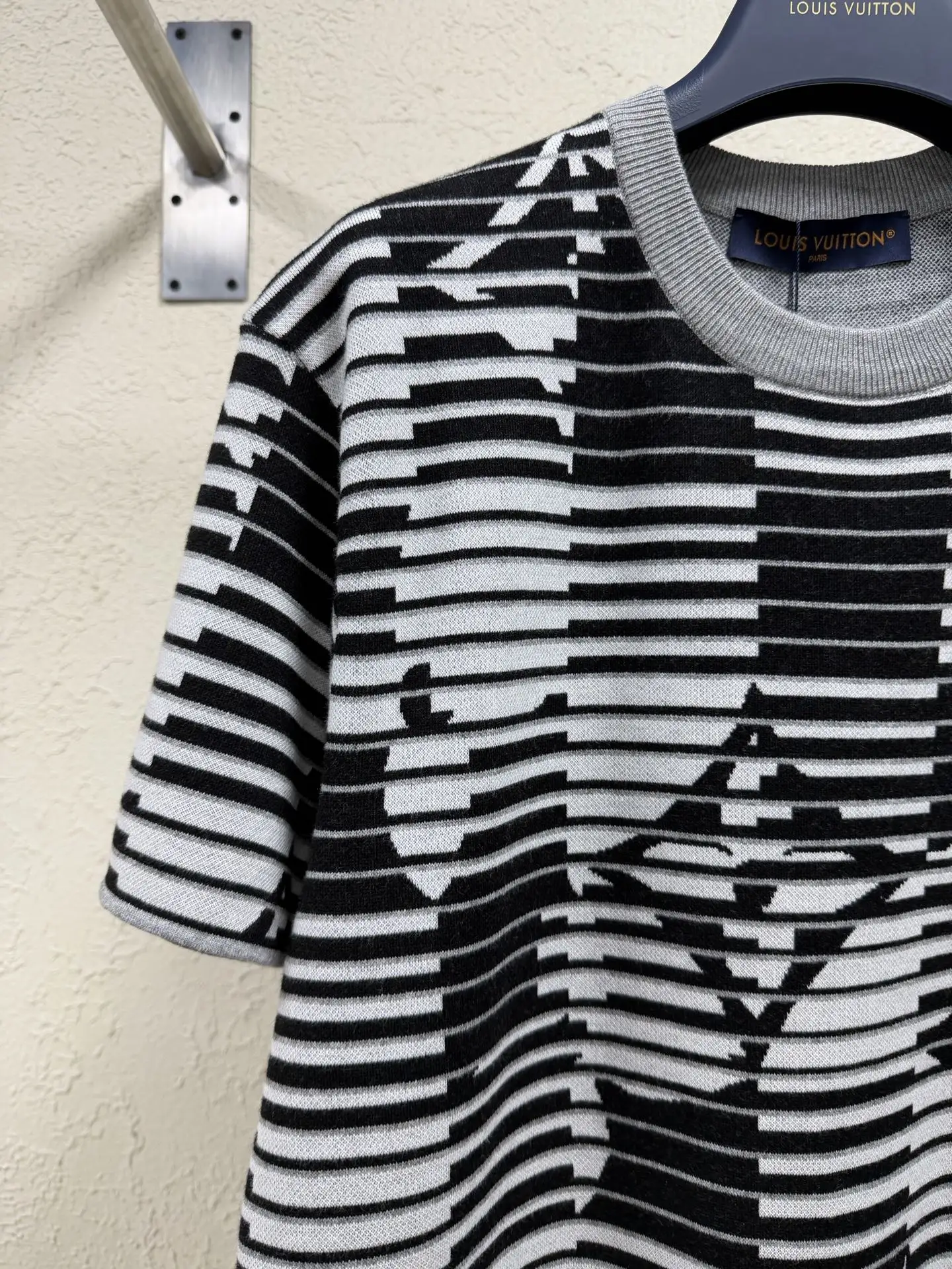 Monogram Jacquard Knit T-Shirt D24519092 — view 4