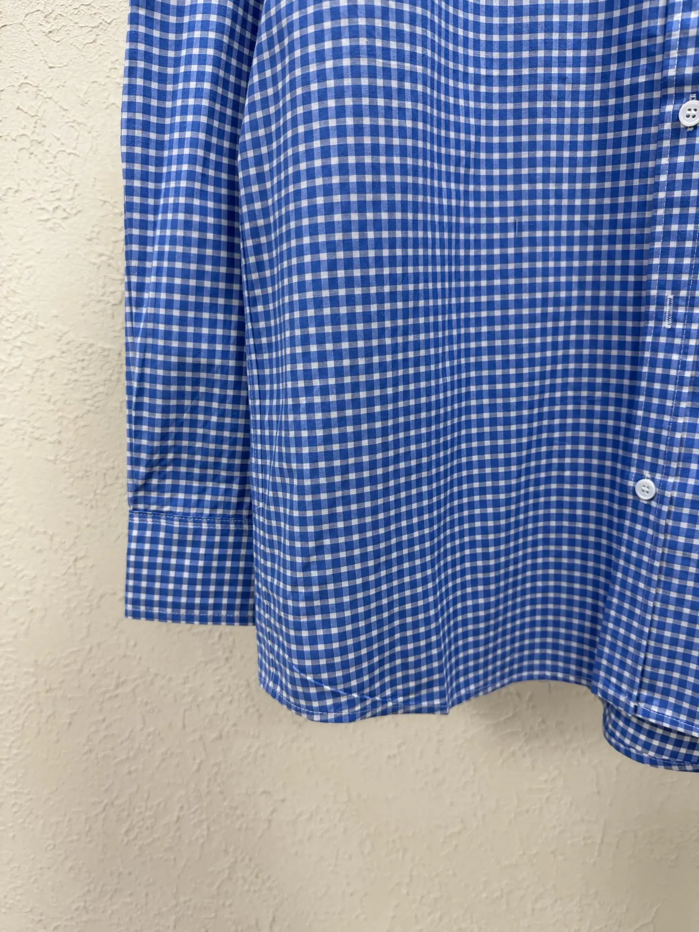 Anagram Embroidered Gingham Cotton Shirt D26019093 — view 7