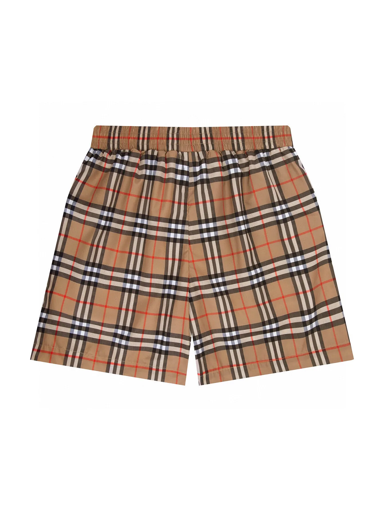 Vintage Check Drawstring Swim Shorts D10516284 — view 3