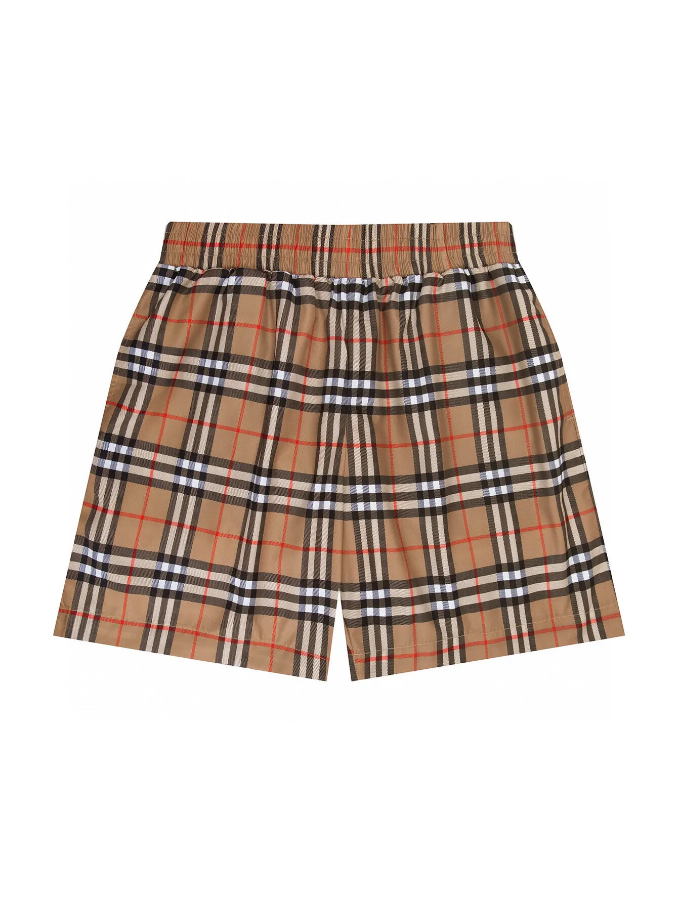 Vintage Check Drawstring Swim Shorts D10516284 — view 4