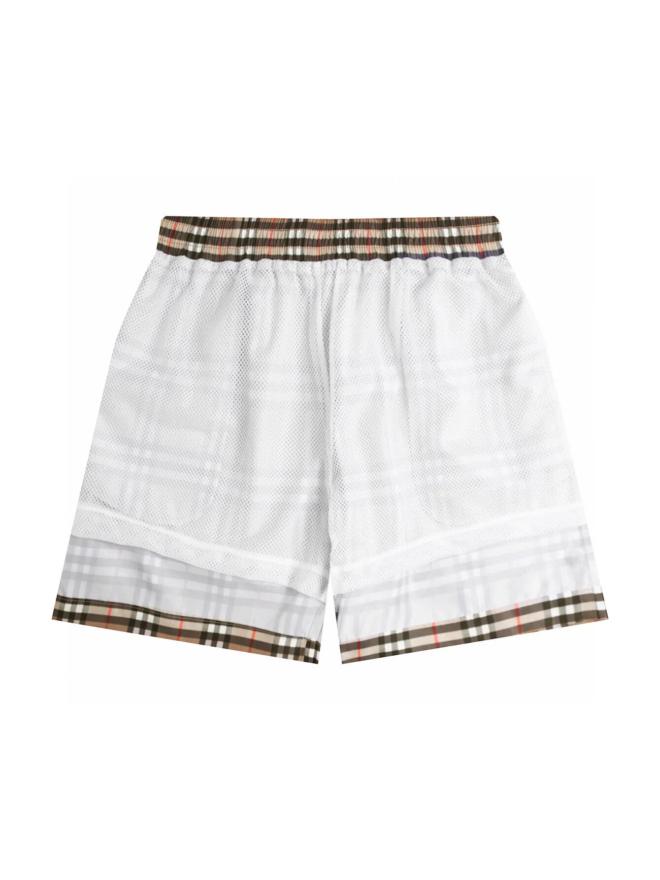 Vintage Check Drawstring Swim Shorts D10516284 — view 6