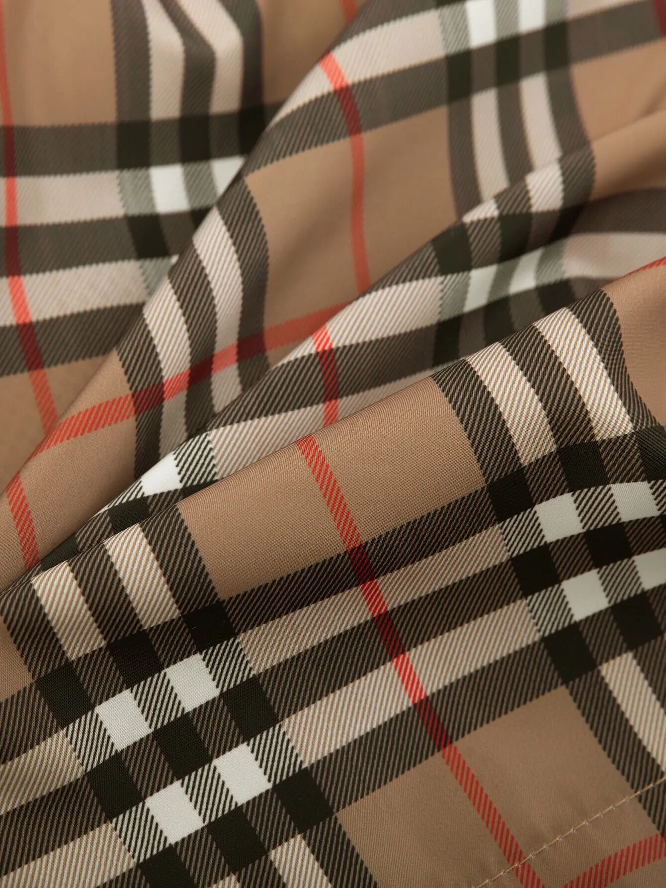 Vintage Check Drawstring Swim Shorts D10516284 — view 11