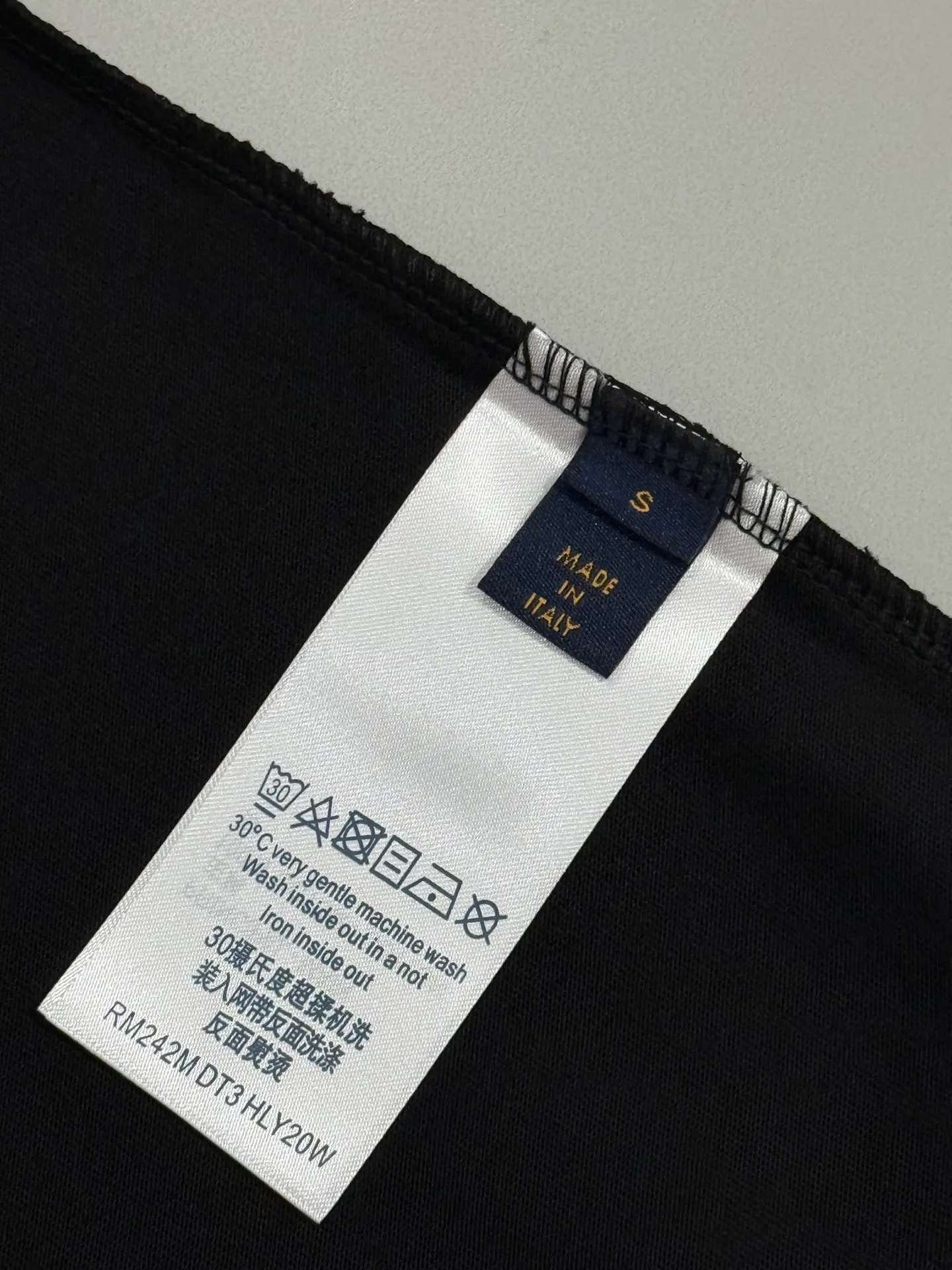 Embroidered Logo Cotton T-Shirt D13513488 — view 8