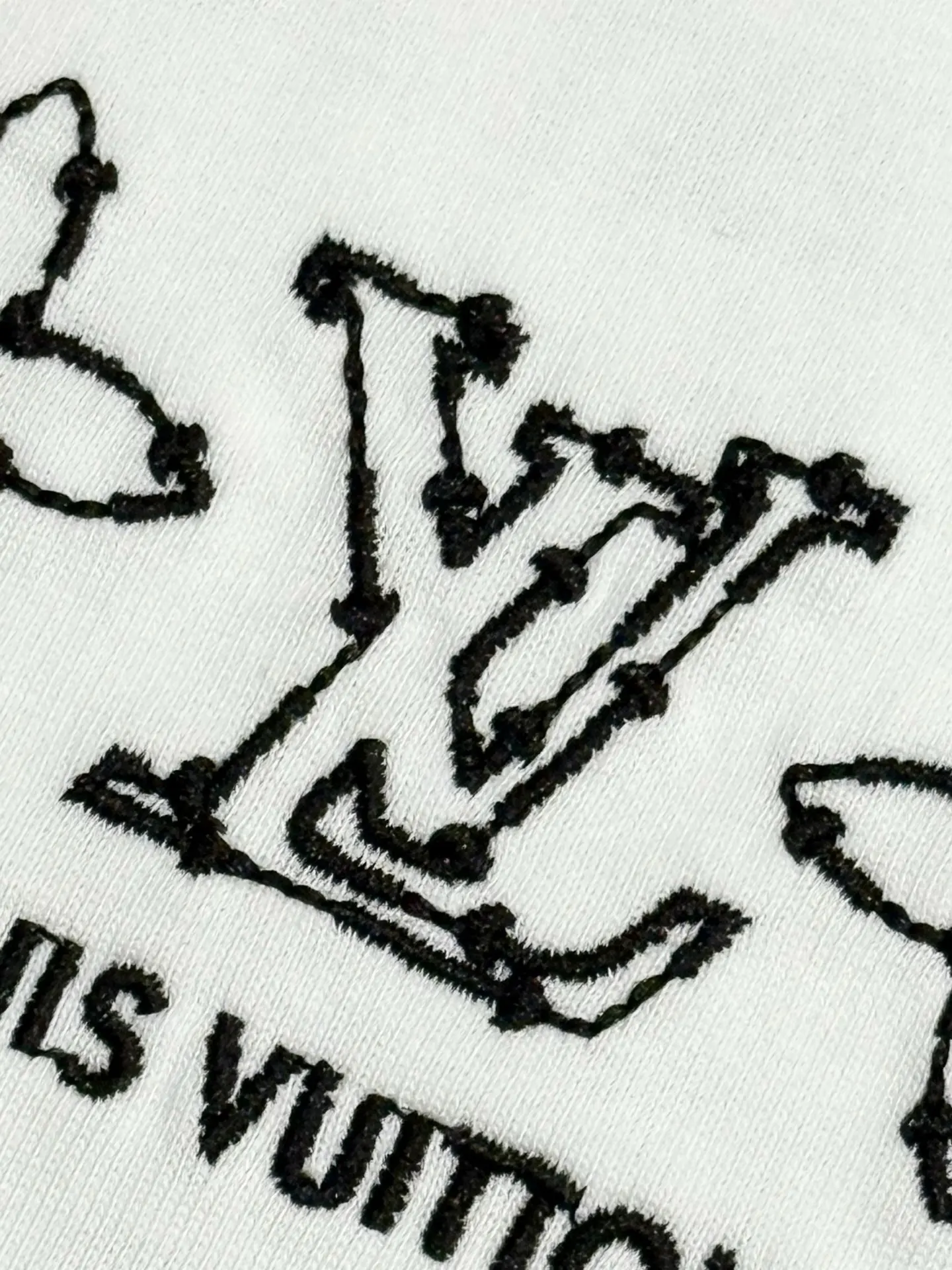 Embroidered Logo Cotton T-Shirt D13513487 — view 5