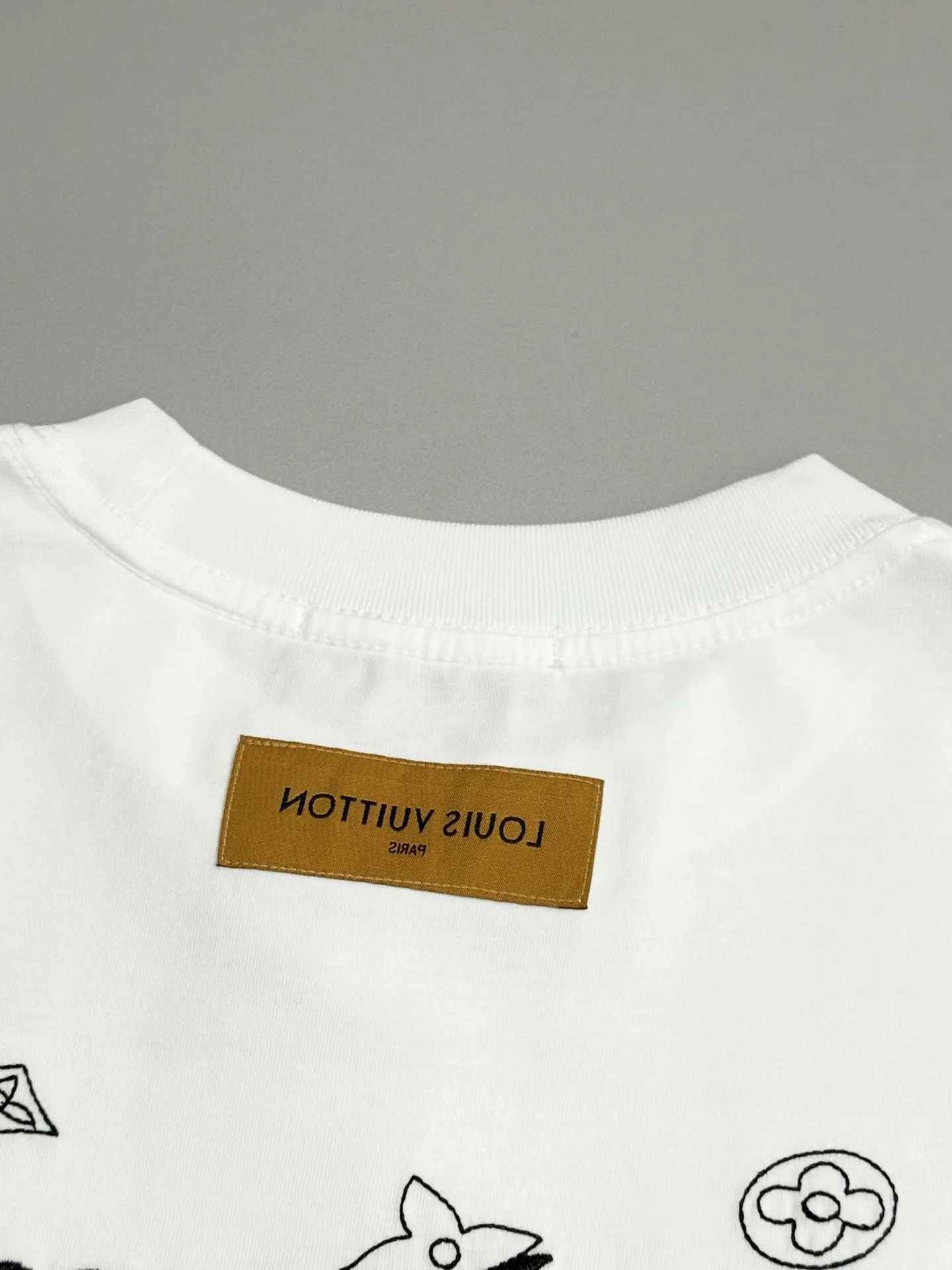 Embroidered Logo Cotton T-Shirt D13513487 — view 6