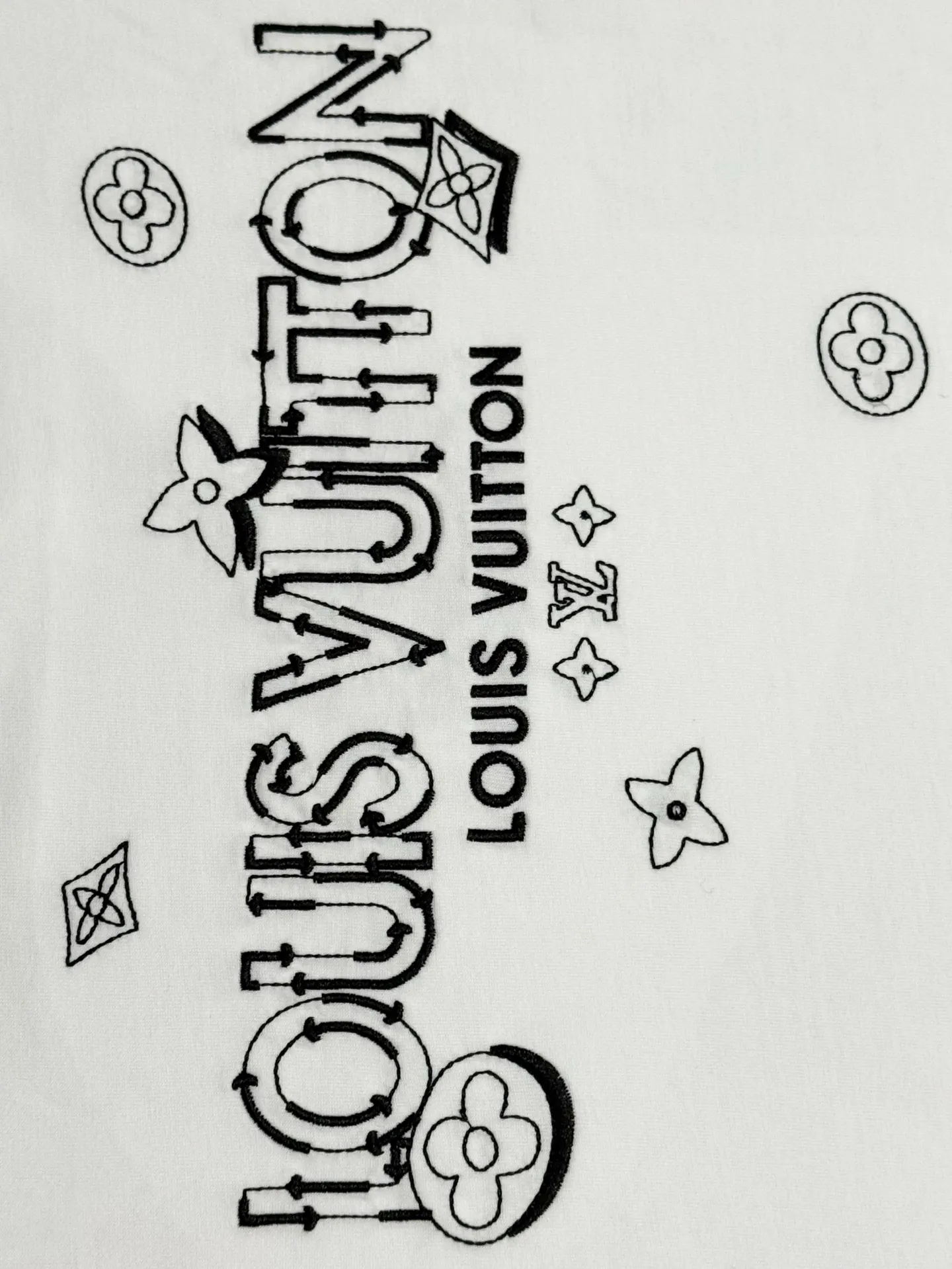 Embroidered Logo Cotton T-Shirt D13513487 — view 7
