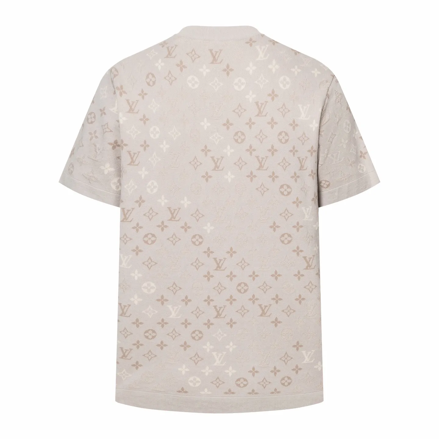 Monogram Jacquard Wool-Blend Knit T-Shirt D17516279 — view 4