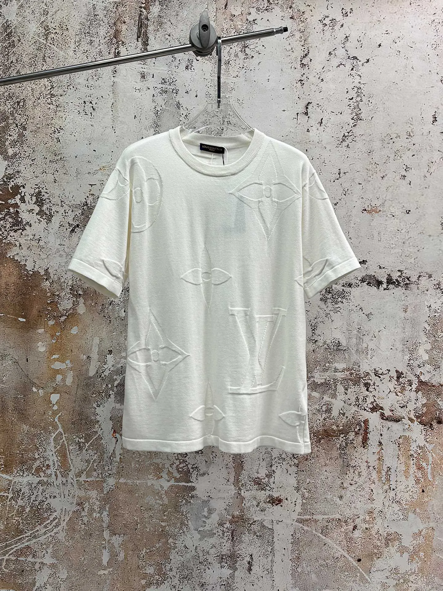 Monogram Jacquard Knit T-Shirt D18014334